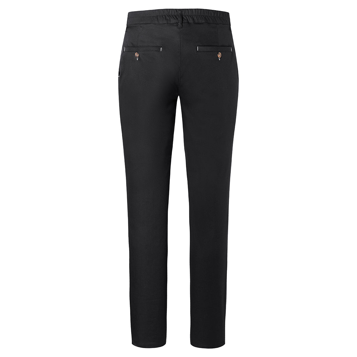 Karlowsky - Men's Modern Stretch Chinos - Black - Size: 58