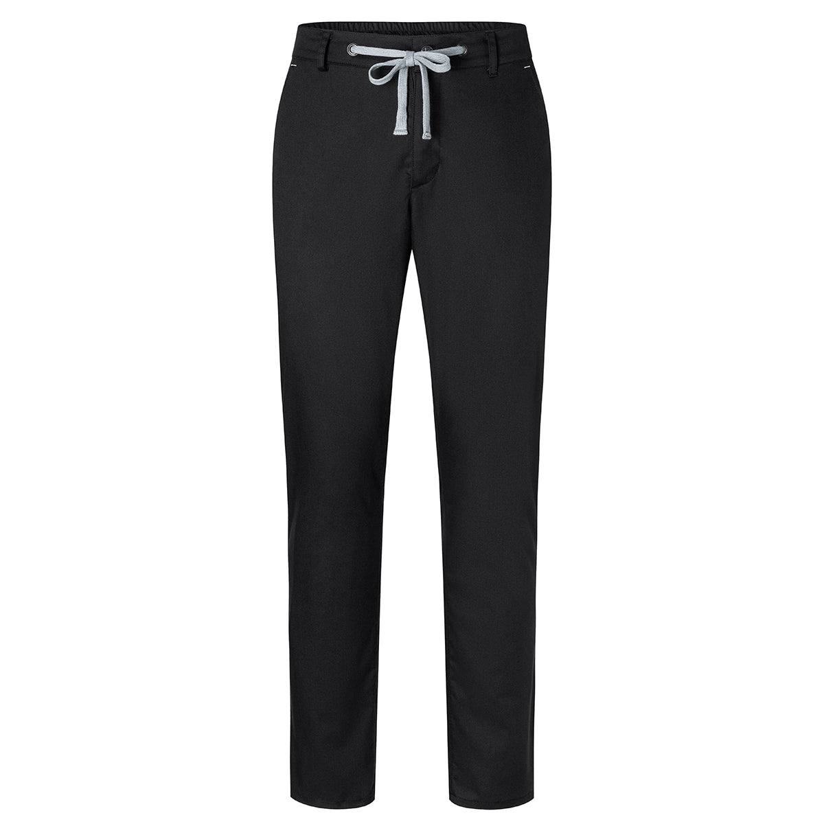 (6 pieces) Karlowsky - men's modern-stretch pants - black - size: 54