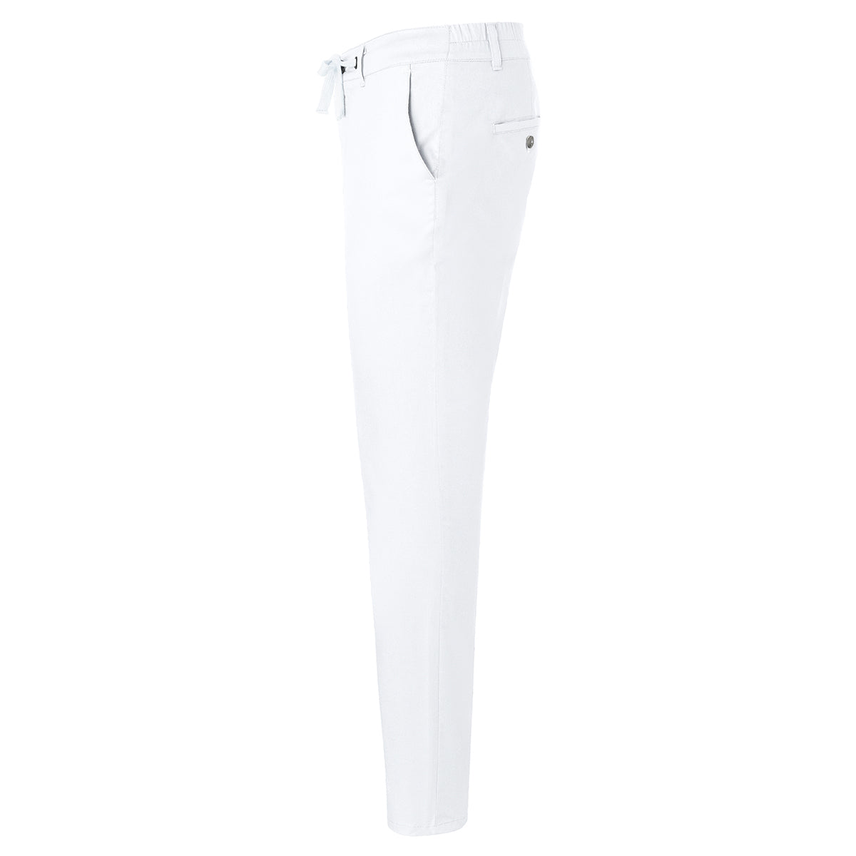 (6 pcs.) Karlowsky - Men's Modern Stretch Pants - White - Size: 62