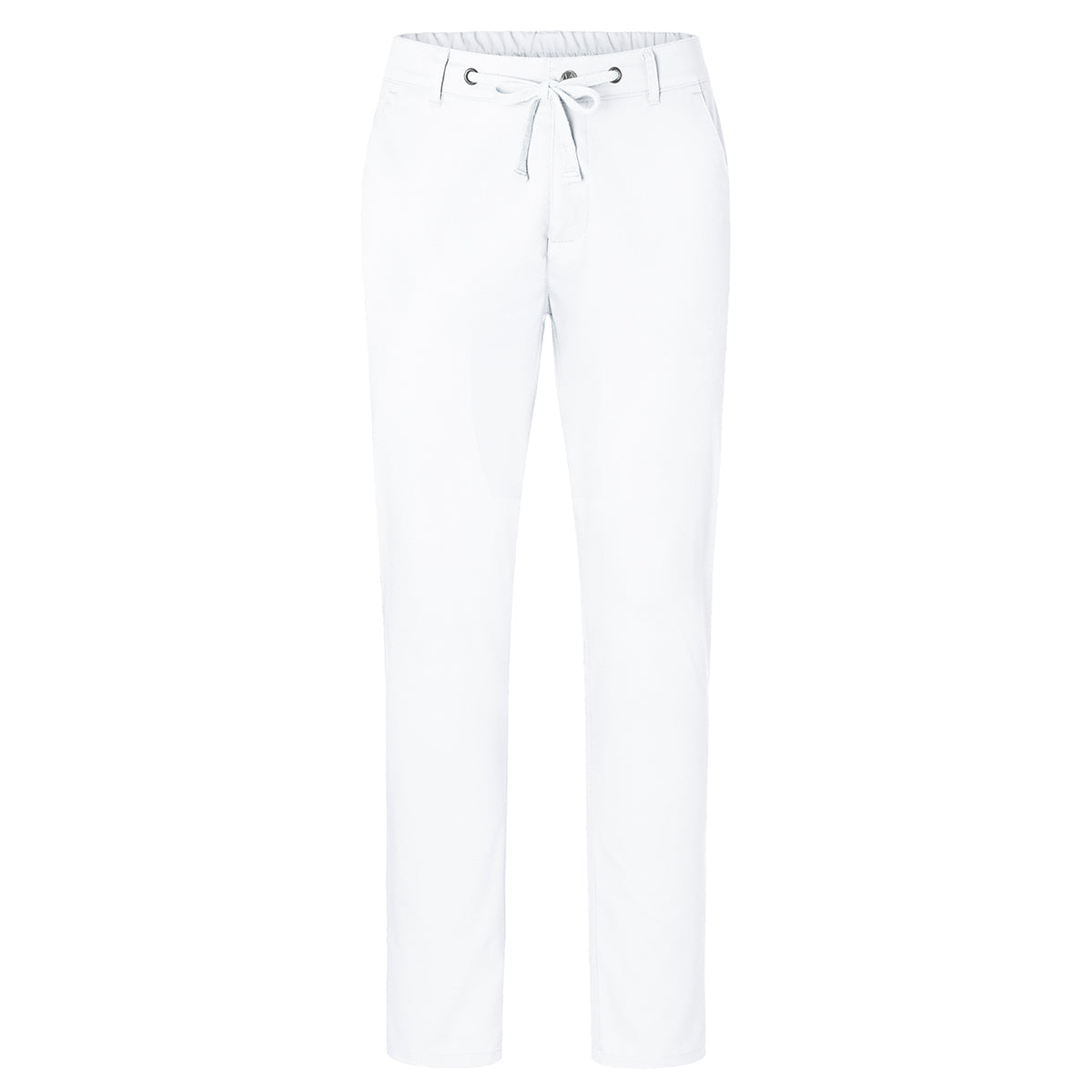 (6 pcs.) Karlowsky - Men's Modern Stretch Pants - White - Size: 62