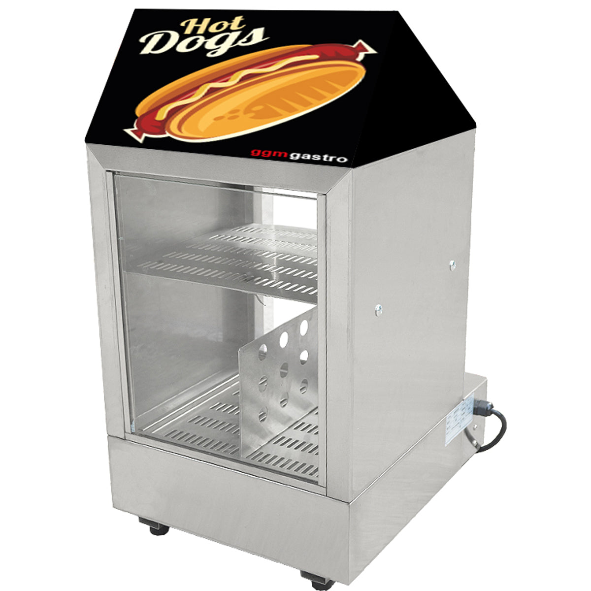 (EXAMPLE) Hot dog display case