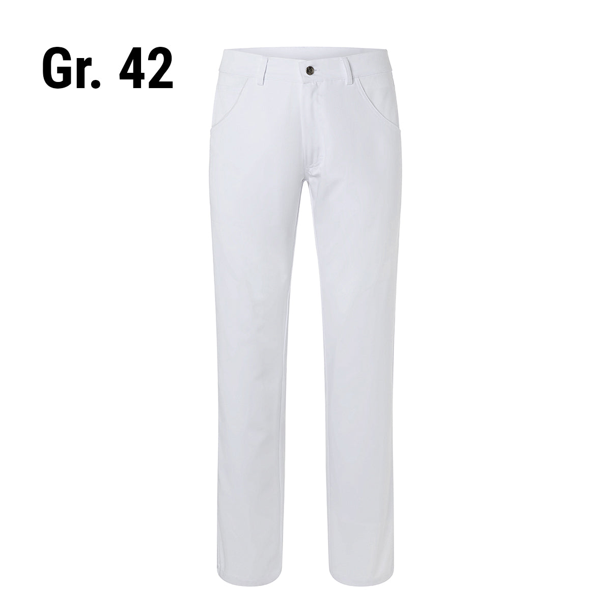 (6 pieces) Karlowsky - Manolo pants for men - white - size: 42