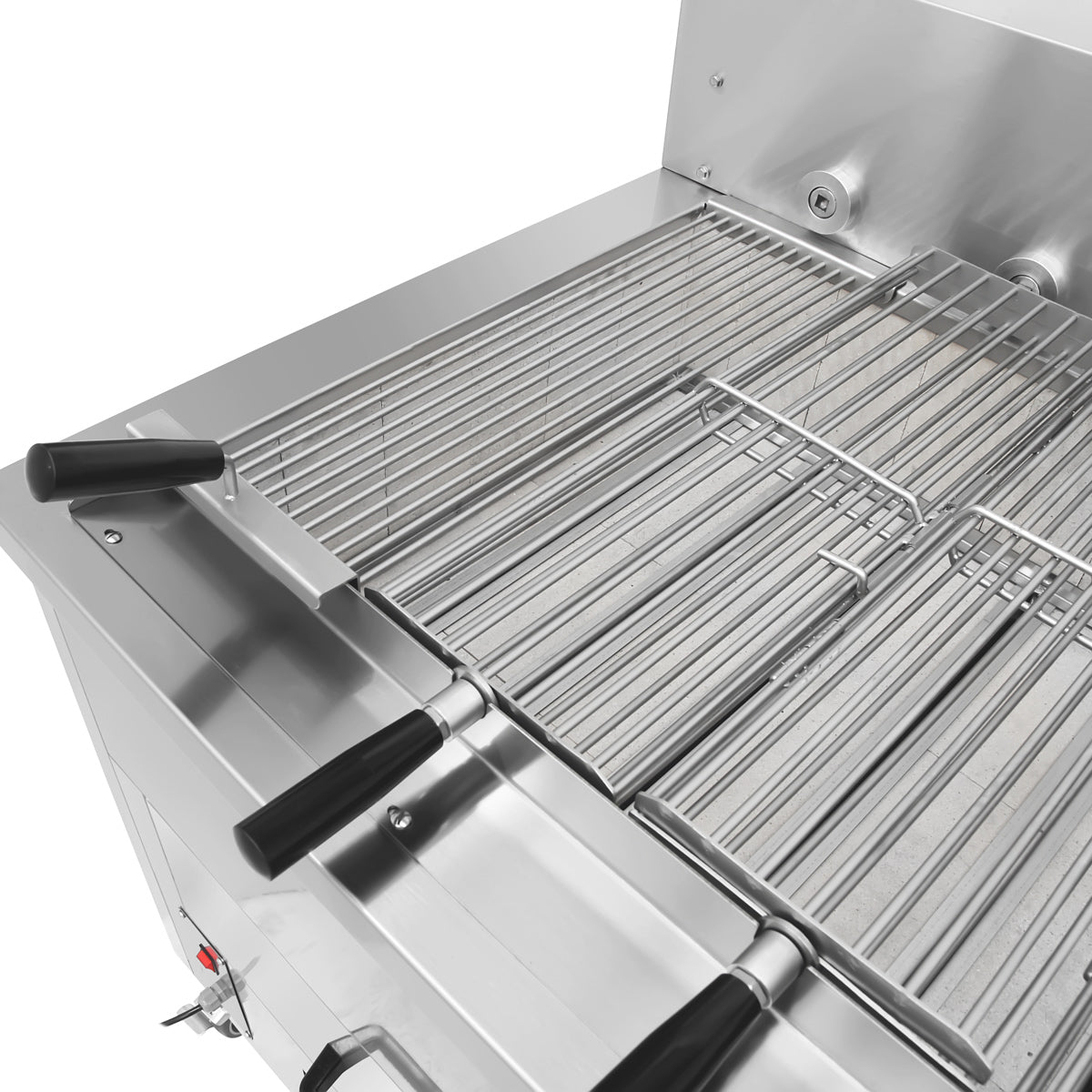 Charcoal grill / chicken roaster - with 5 skewers