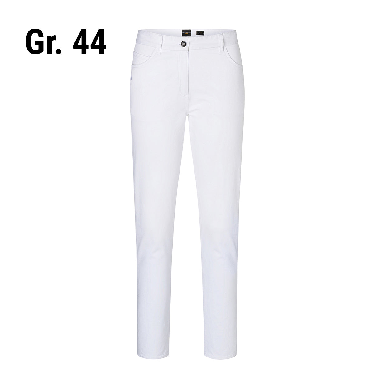 (6 pieces) Karlowsky - Men's 5 Pocket Trousers - White - Size: 44