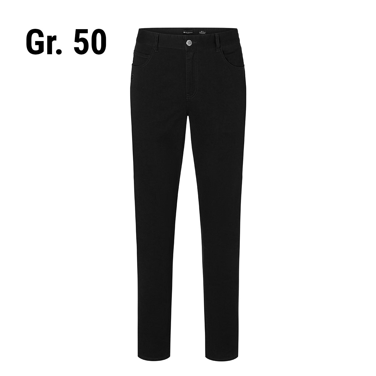 (6 pieces) Karlowsky - Men's 5 Pocket Trousers - Black - Size: 50