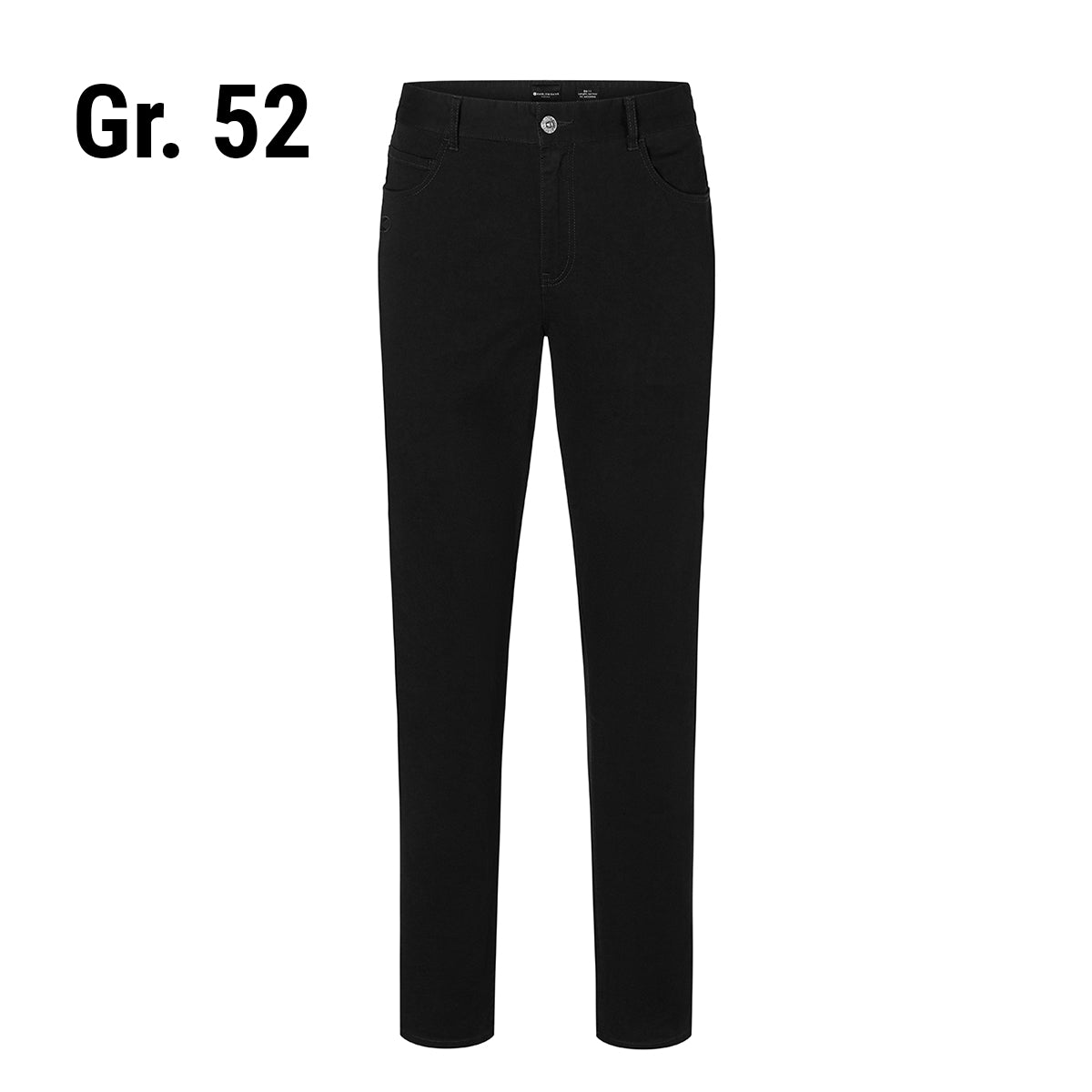 (6 pieces) Karlowsky - Men's 5 Pocket Trousers - Black - Size: 52