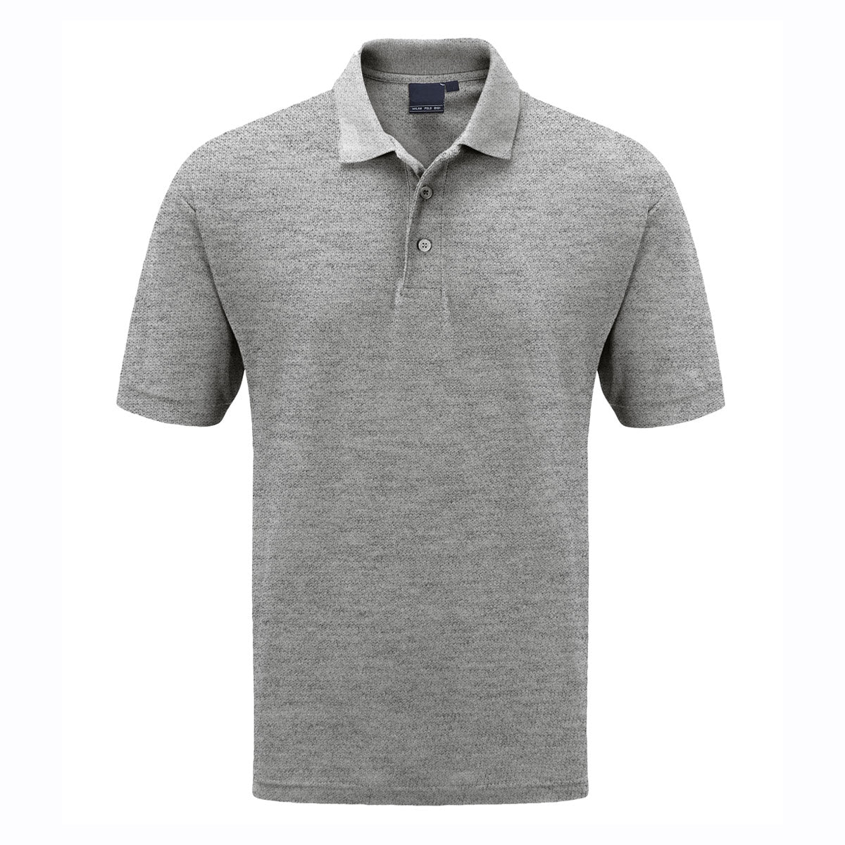 (5 pieces) Men's polo shirt - Metal Gray - Size: S