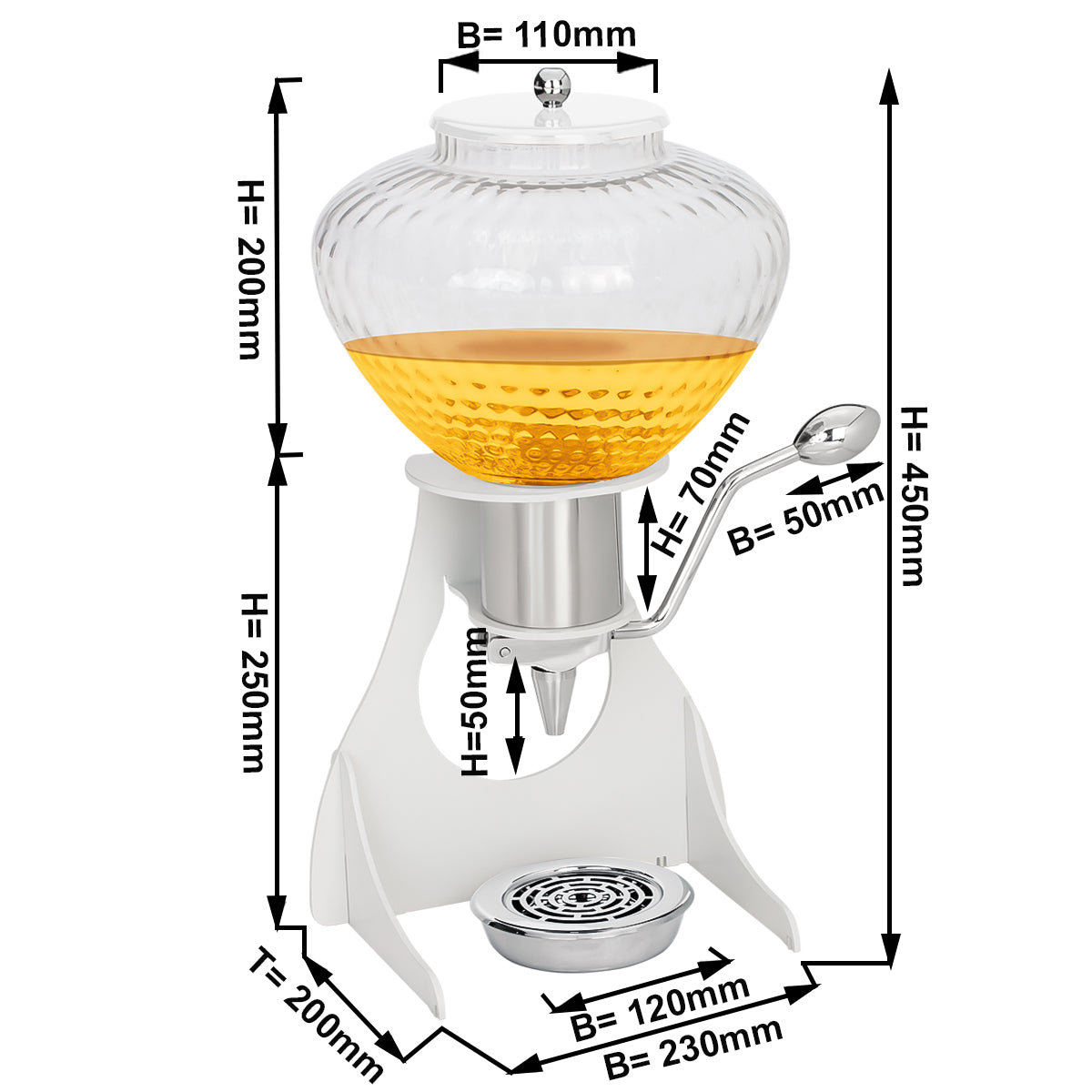 Dispenser for honey