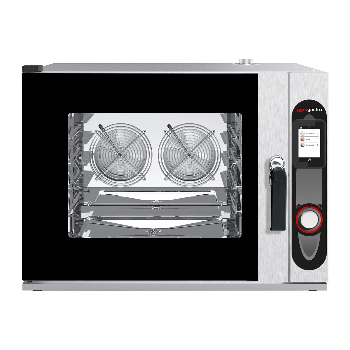 Convection oven with touch screen with built-in holder 4x EN 40 x 60 cm - incl. Self cleaning