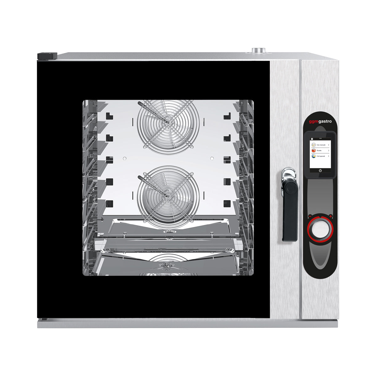 Convection oven with touch screen with built-in holder 6x EN 40 x 60 cm - incl. Self cleaning