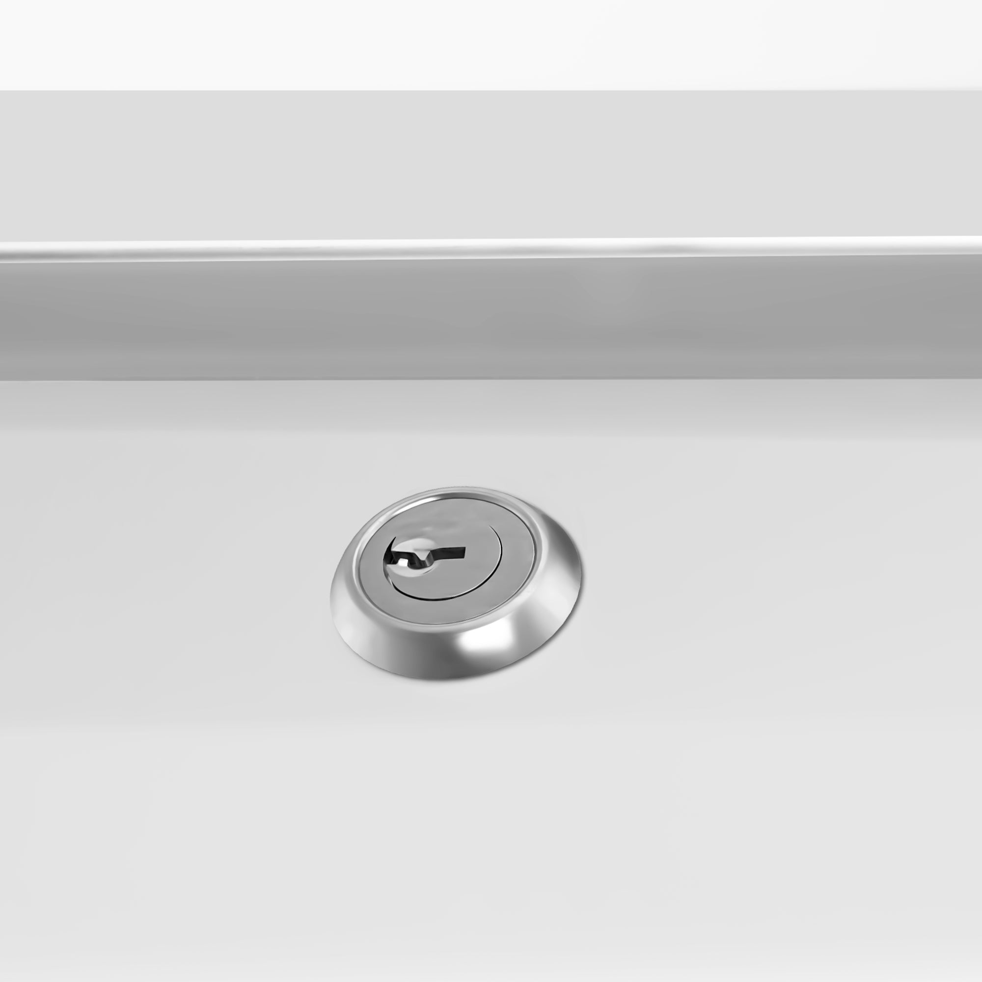 Hand wash basin 40 x 40 cm with mixer tap (cold and hot water connection)