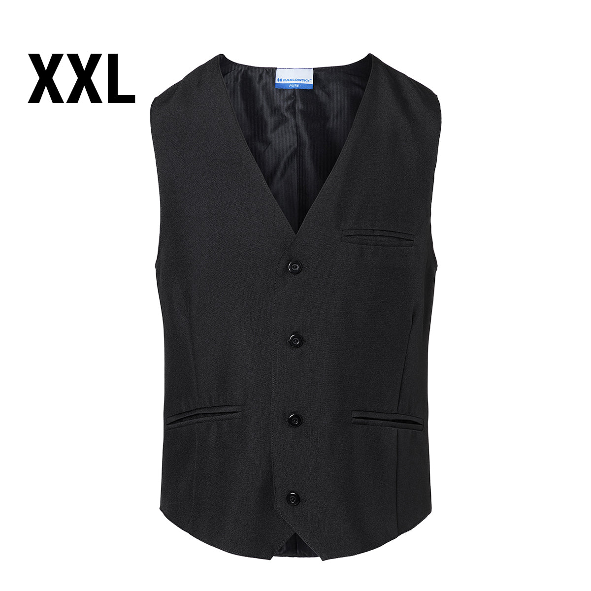 Karlowsky - men's vest basic - black - size: XXL