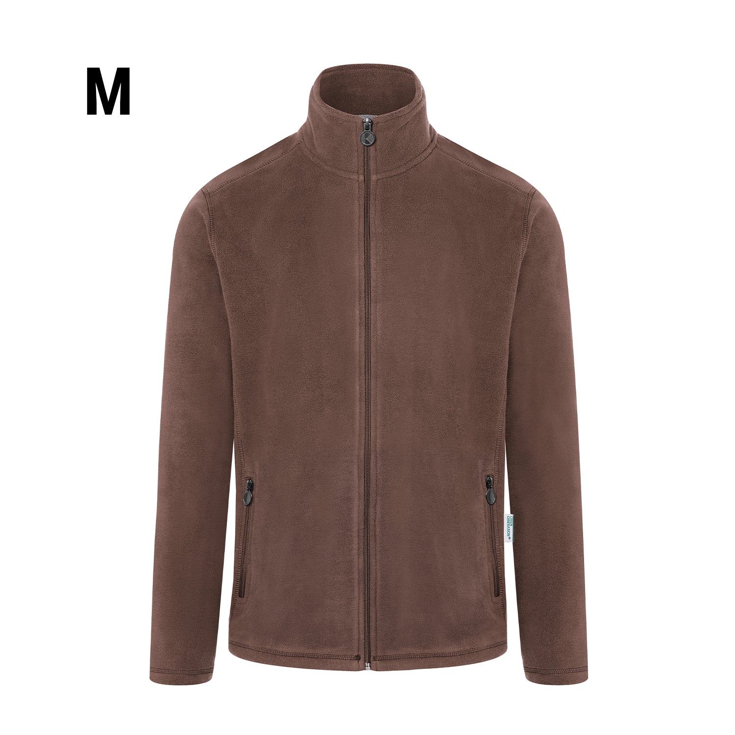 KARLOWSKY | Men's Warm Fleece Jacket - Light Brown - Size: M