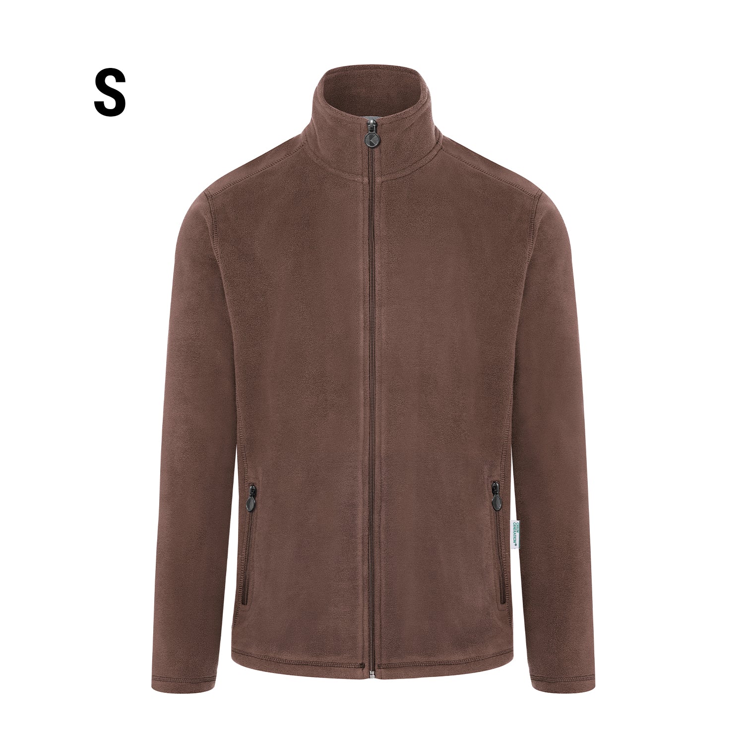 KARLOWSKY | Men's Warm Fleece Jacket - Light Brown - Size: S