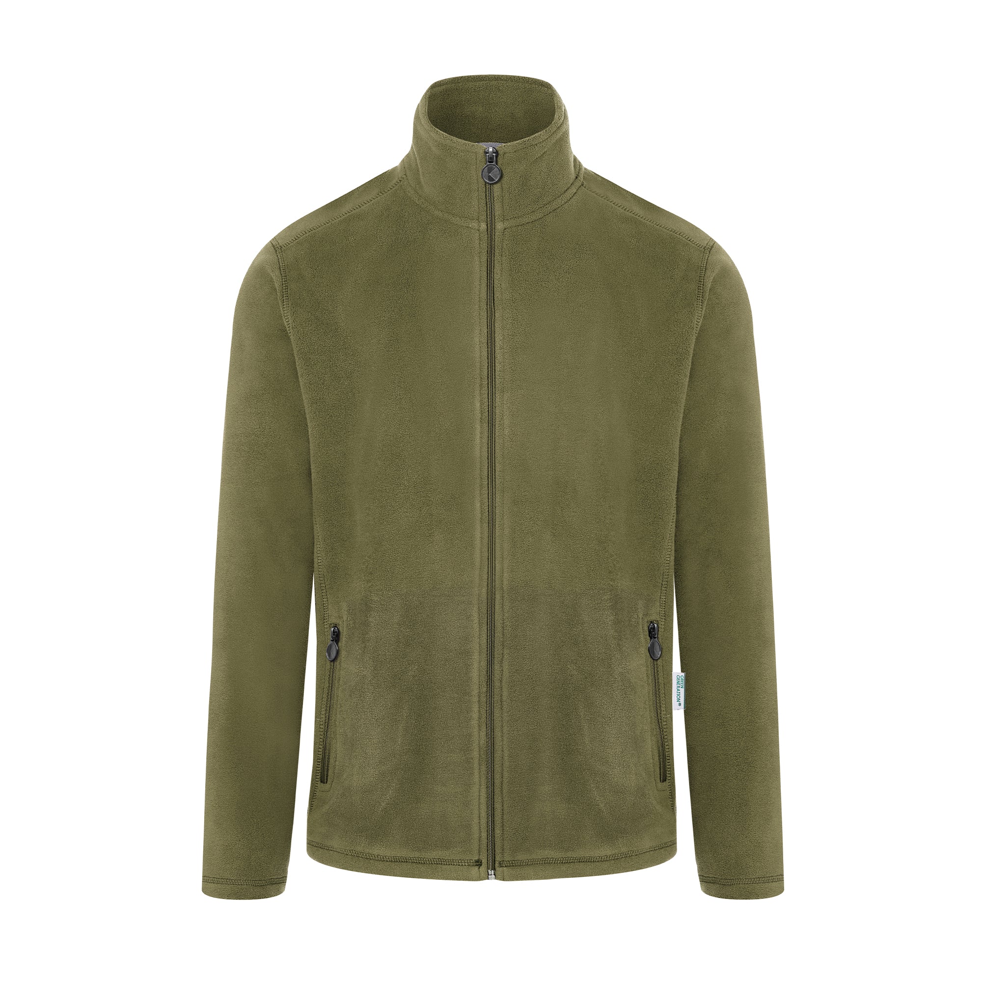 KARLOWSKY | Men's Work Wear Fleece Jacket - Mossy Green - Size: 3XL