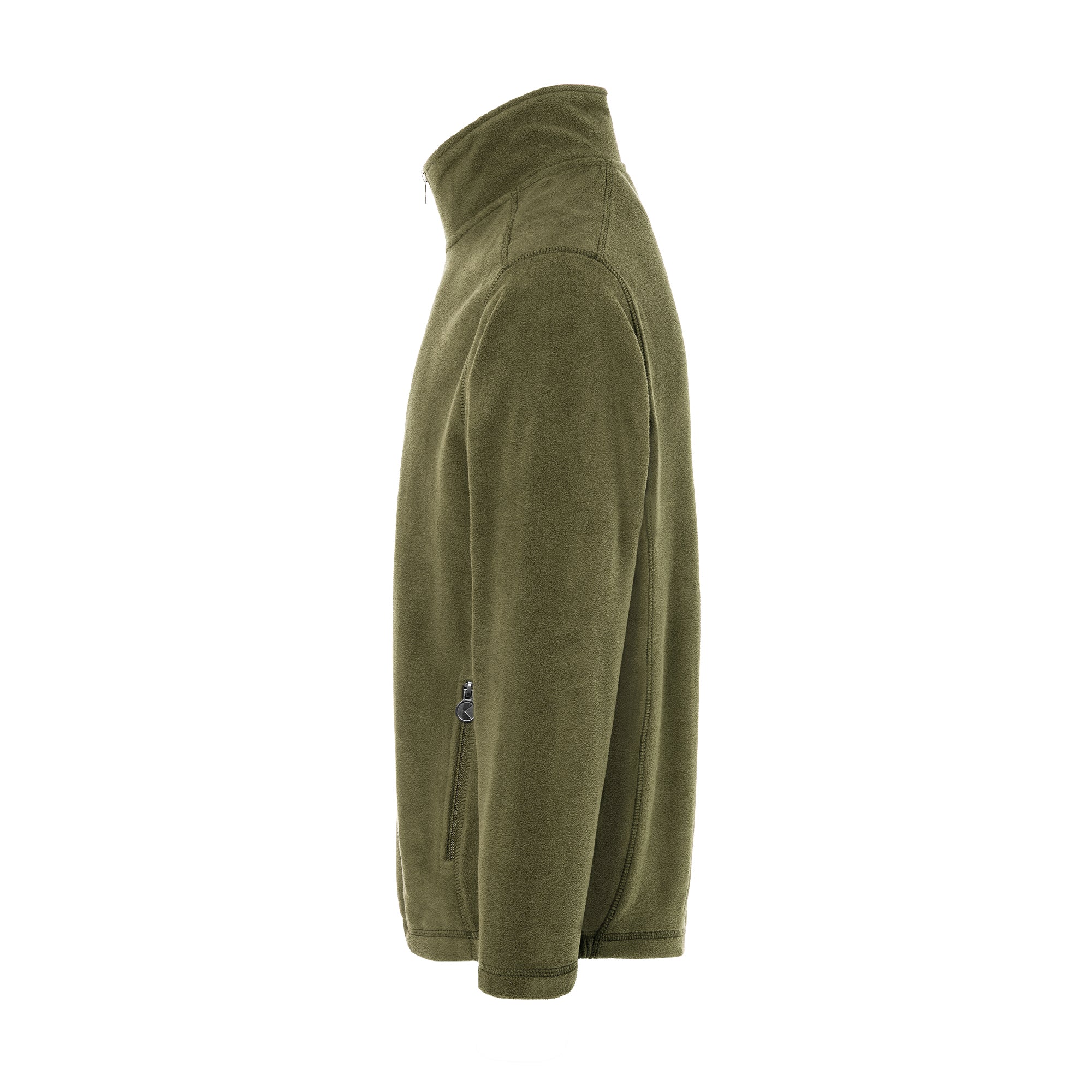 KARLOWSKY | Men's Workwear Fleece Jacket - Moss Green - Size: S