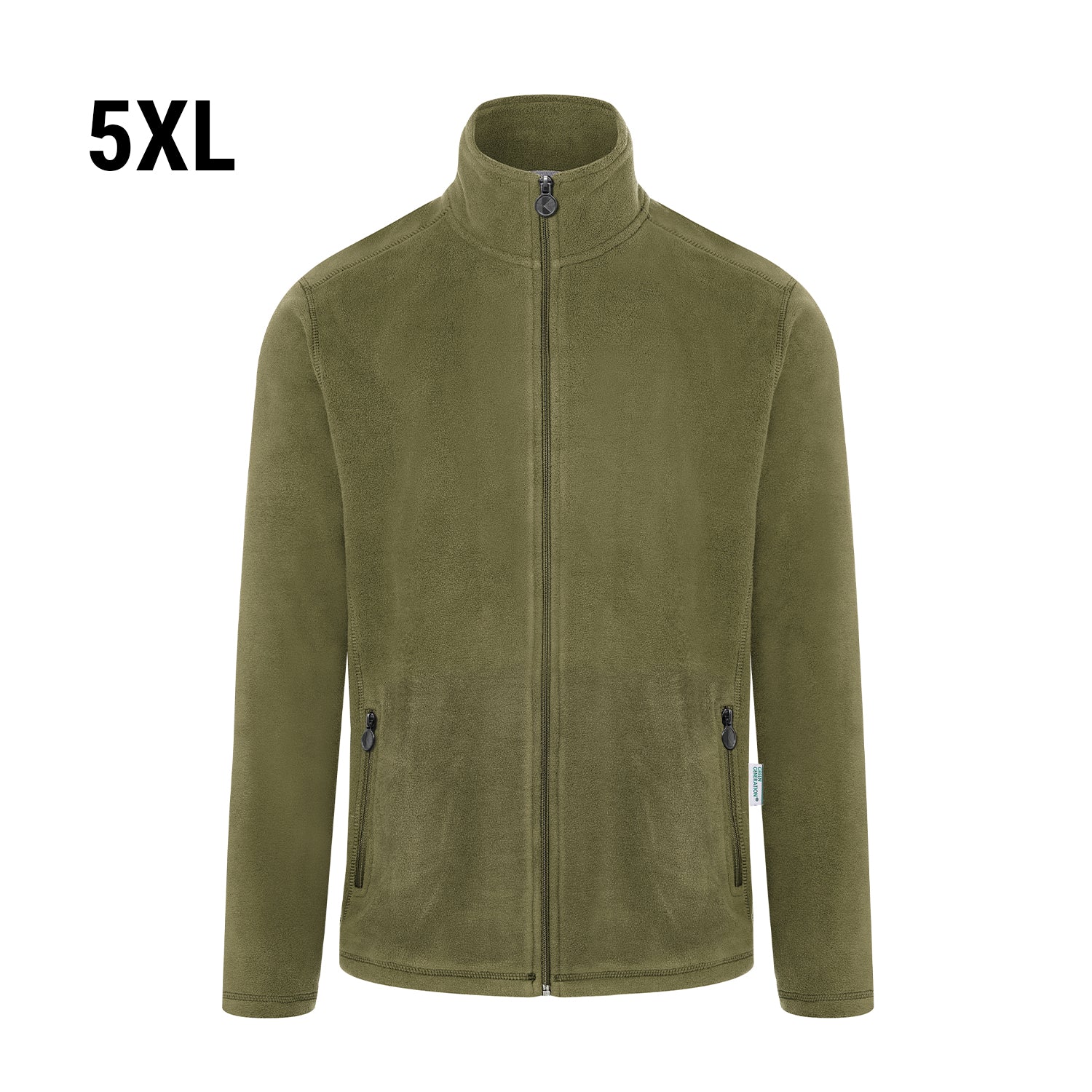 KARLOWSKY | Men's Work Wear Fleece Jacket - Fuzzy Green - Size: 5XL