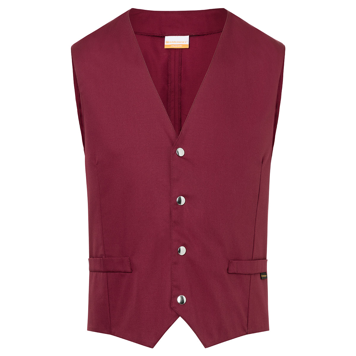 Karlowsky - men's Kai cardigan - Bordeaux - size: 52