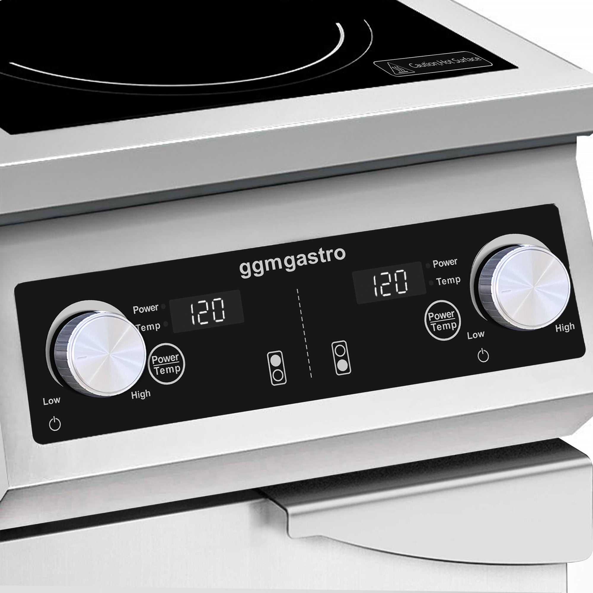 Induction hobs - 10 kW - 2 hobs