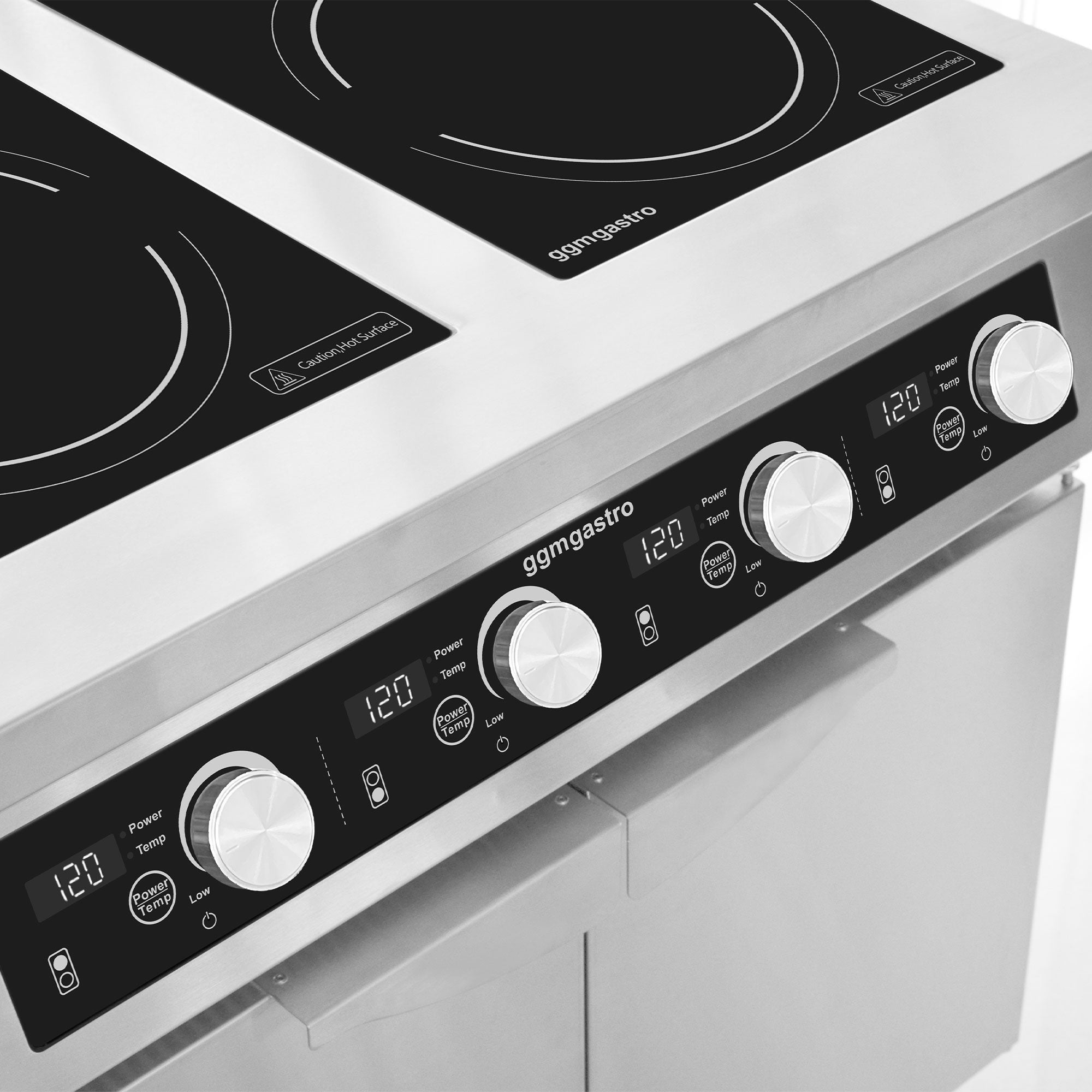 Induction hobs - 20 kW - 4 hobs