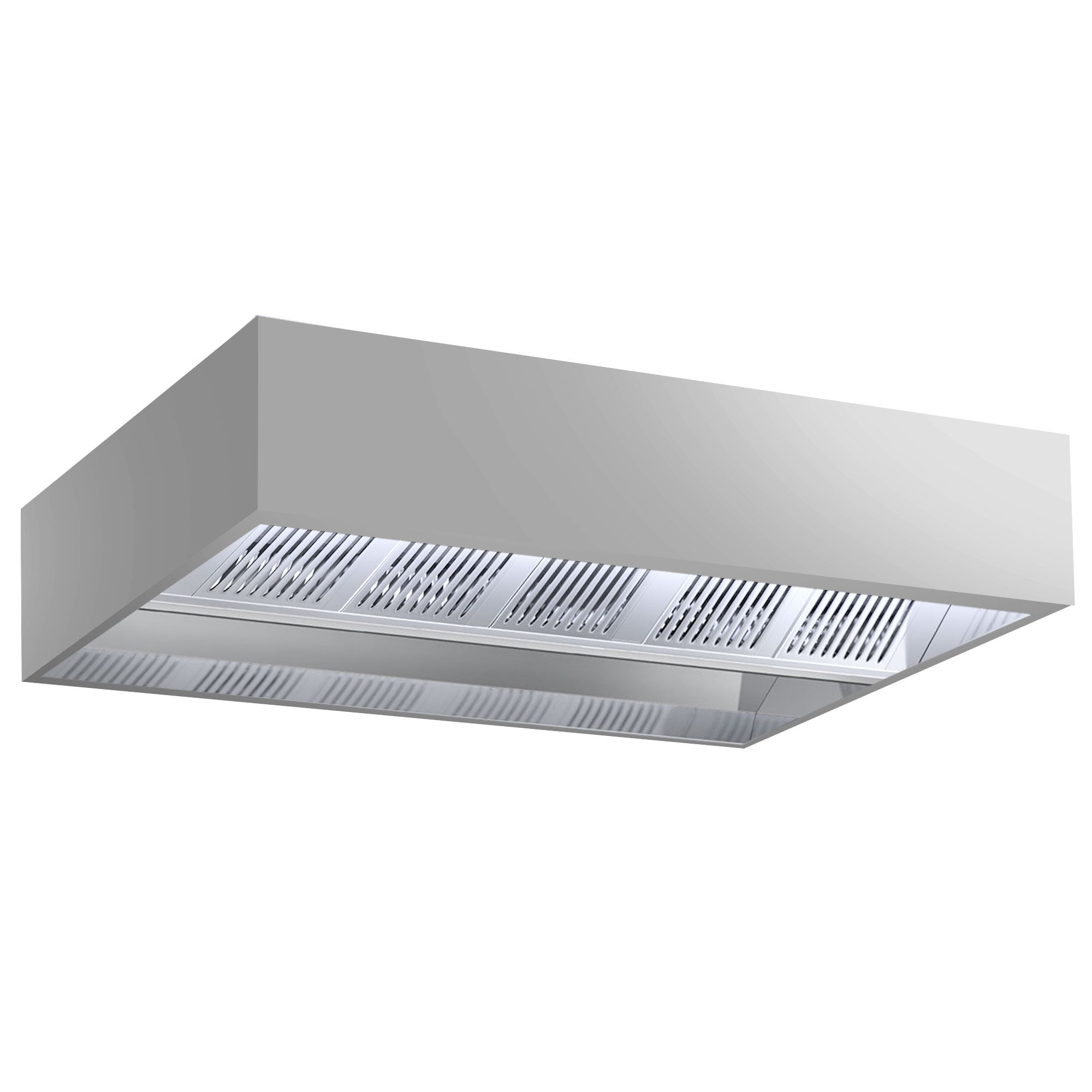 Induction ceiling hood - 2.8 m - with filter and LED lamp