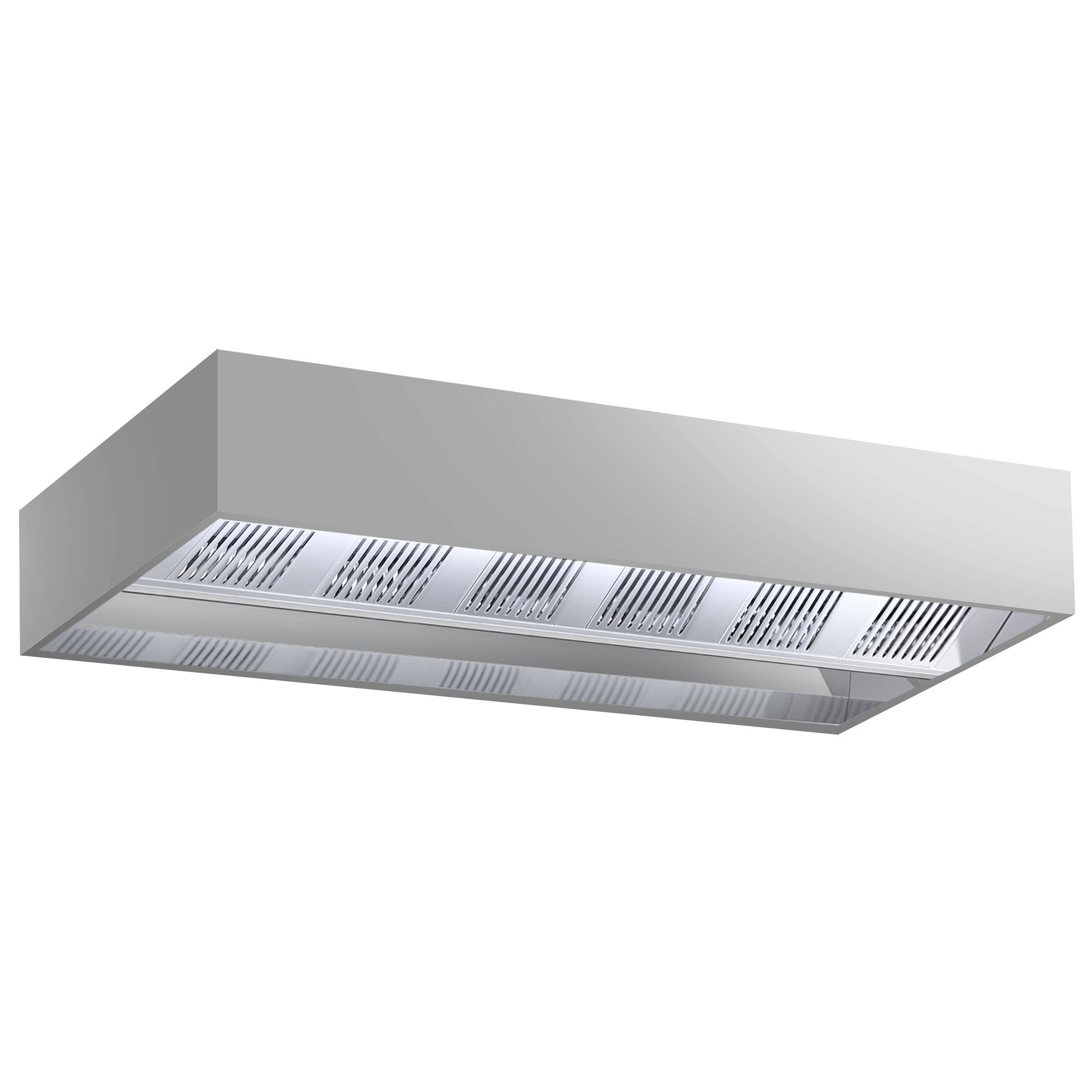 Induction ceiling hood - 3.6 m - with filter and LED lamp