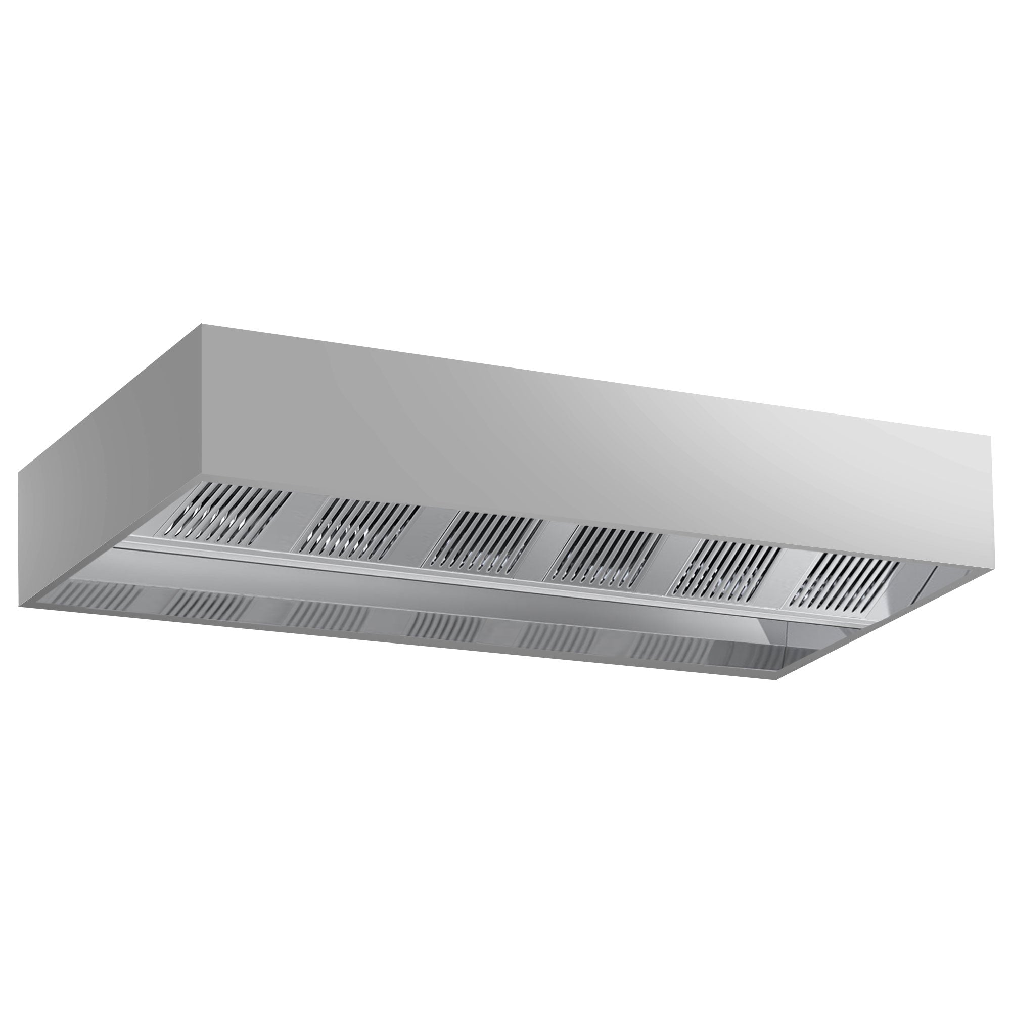 Induction ceiling hood - 3.6 m - with filter and LED lamp