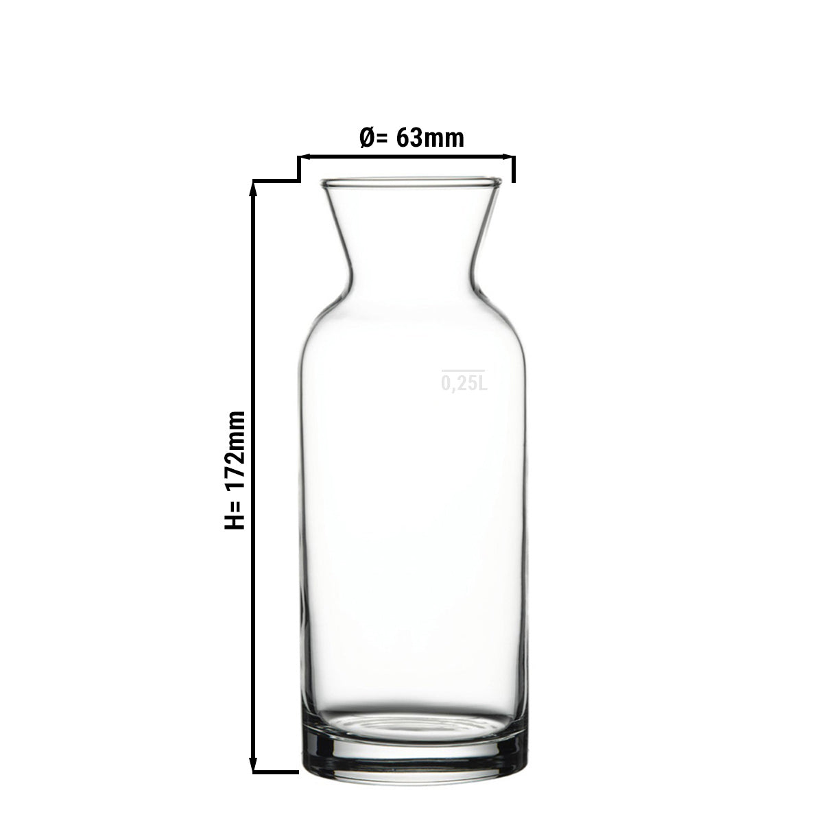 RIAD carafe - 250 ml (set of 12 pcs.)