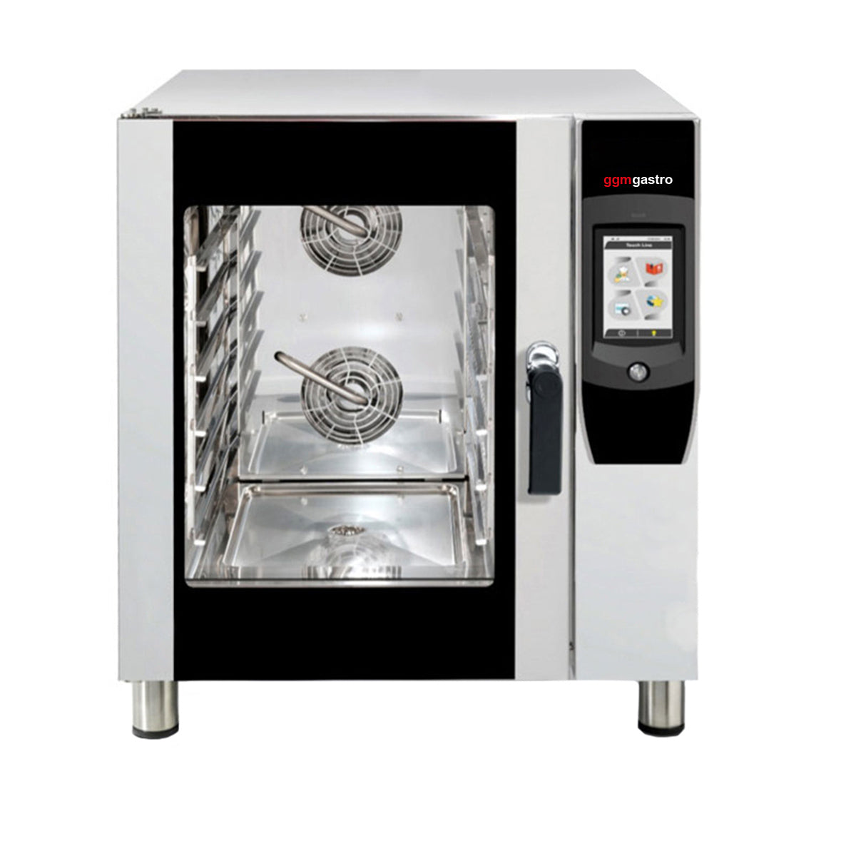 Digital combi oven - 7x GN 1/1 - incl. Self-cleaning and shock freezer