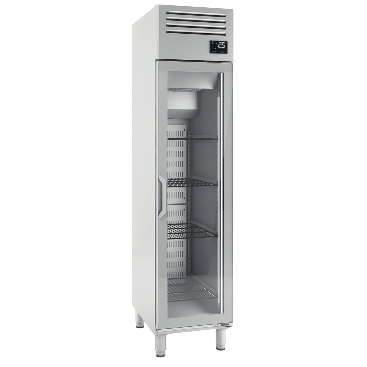 Хладилник (GN 1/1) - с 1 стъклена врата