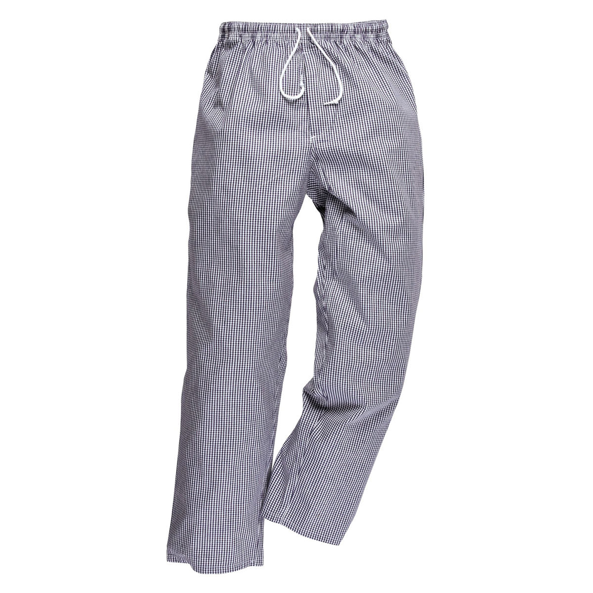 Bromley Chef's Trousers - Check - Size: M