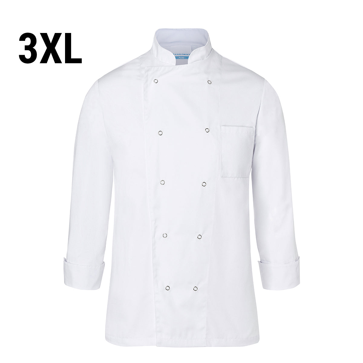 Яке Karlowsky Chef's Basic - Бяло - Размер: 3XL