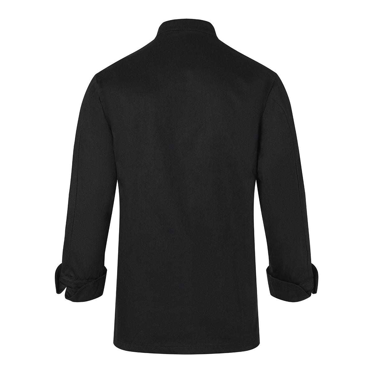 (6 pieces) Karlowsky Chef's Basic Jacket - Black - Size: XXL