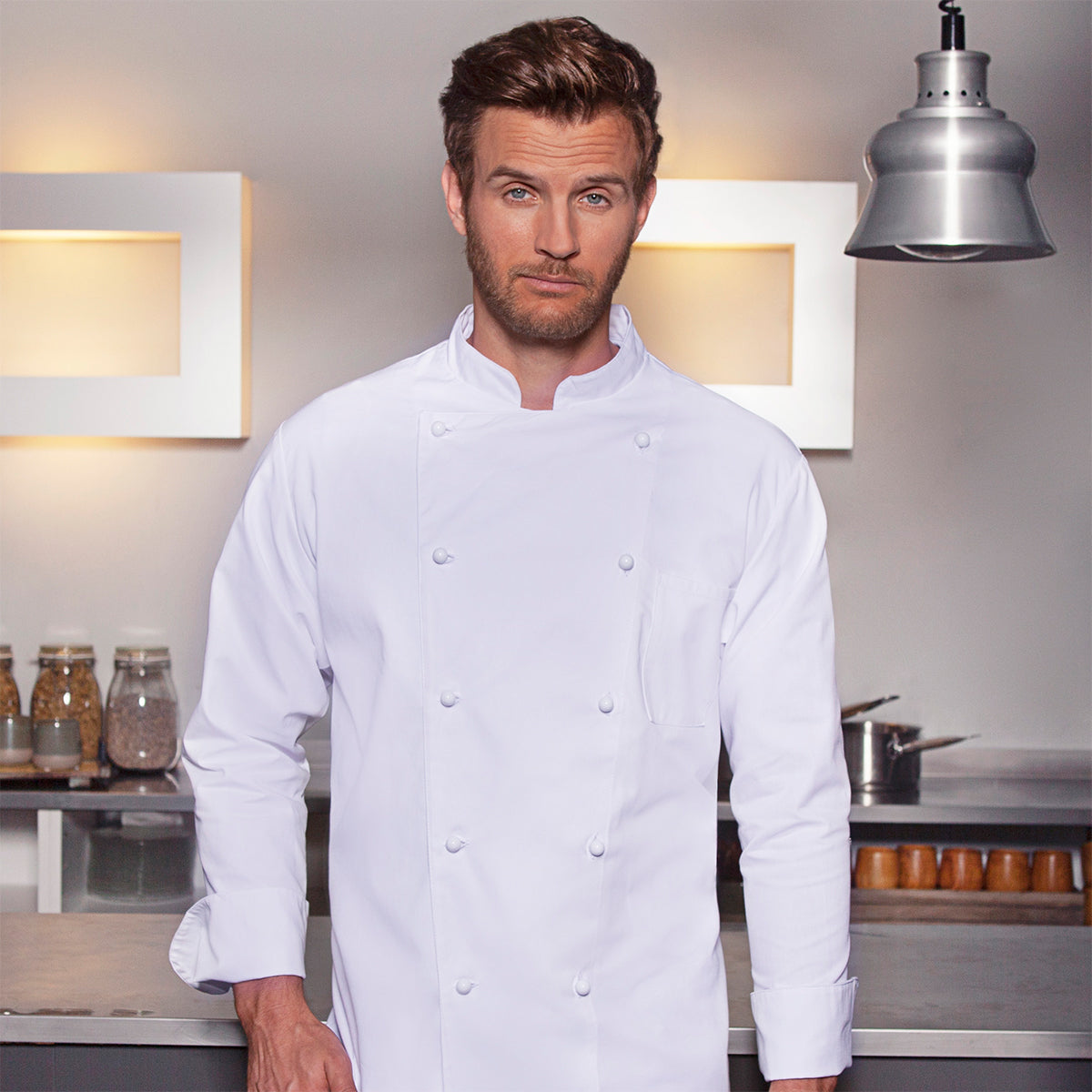 Karlowsky Chef's Basic Jacket - White - Size: 2XL