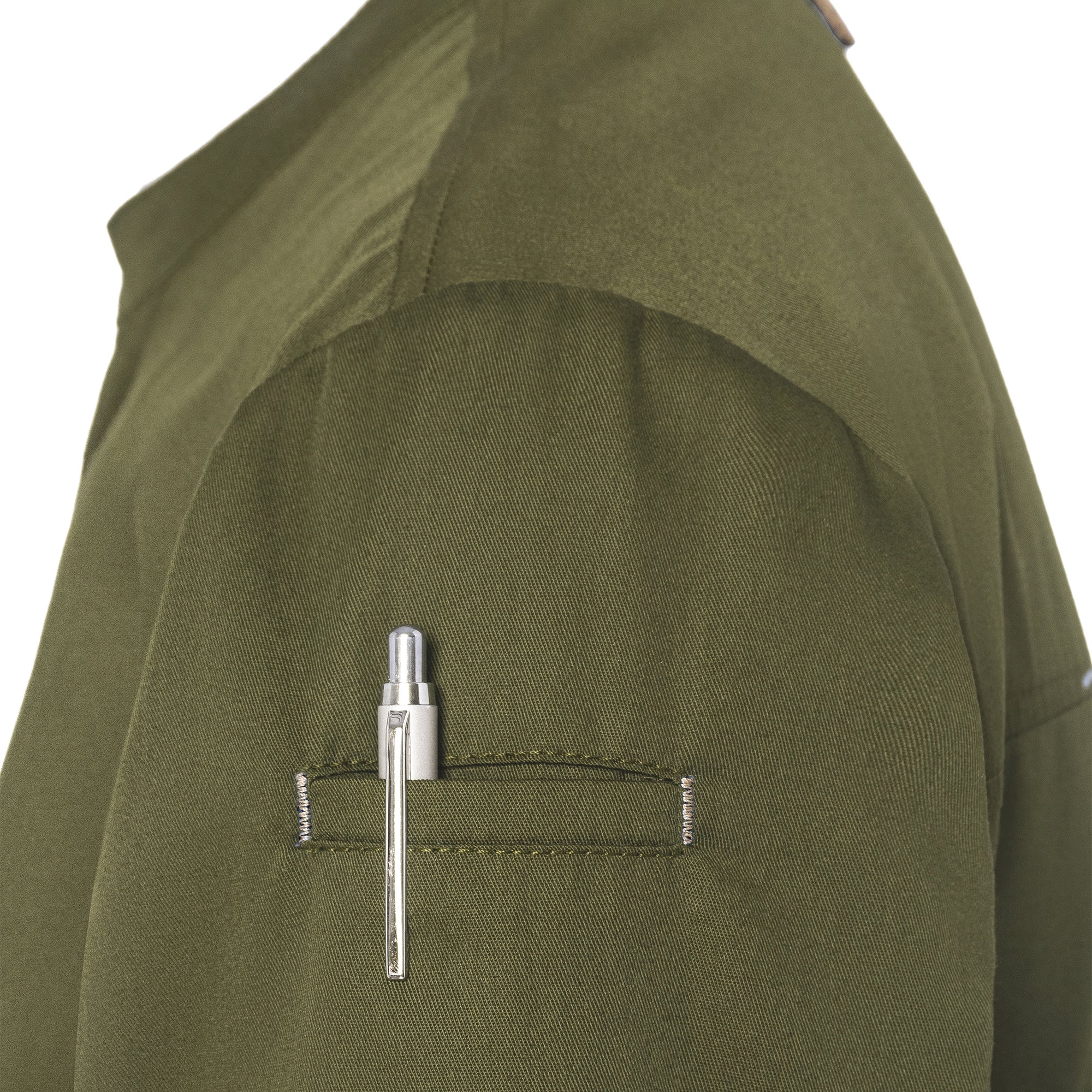 KARLOWSKY | Green-Generation chef jacket - green moss - size: 70