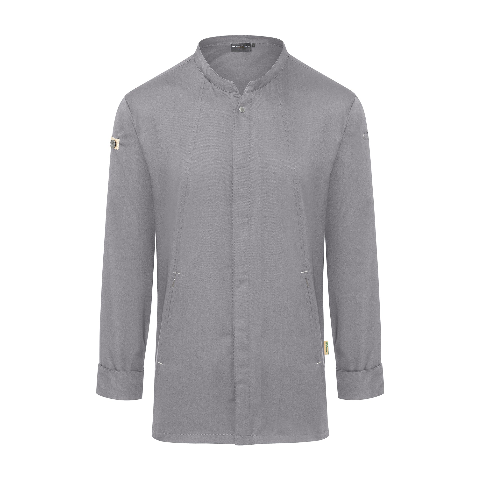 KARLOWSKY | Green-Generation Chef's Jacket - Platinum Gray - Size: 54