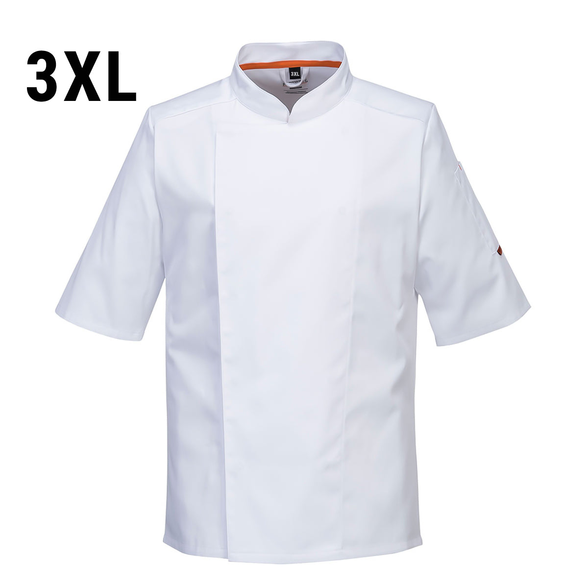 MeshAir Pro Short Sleeve Chef Jacket - White - Size: 3XL