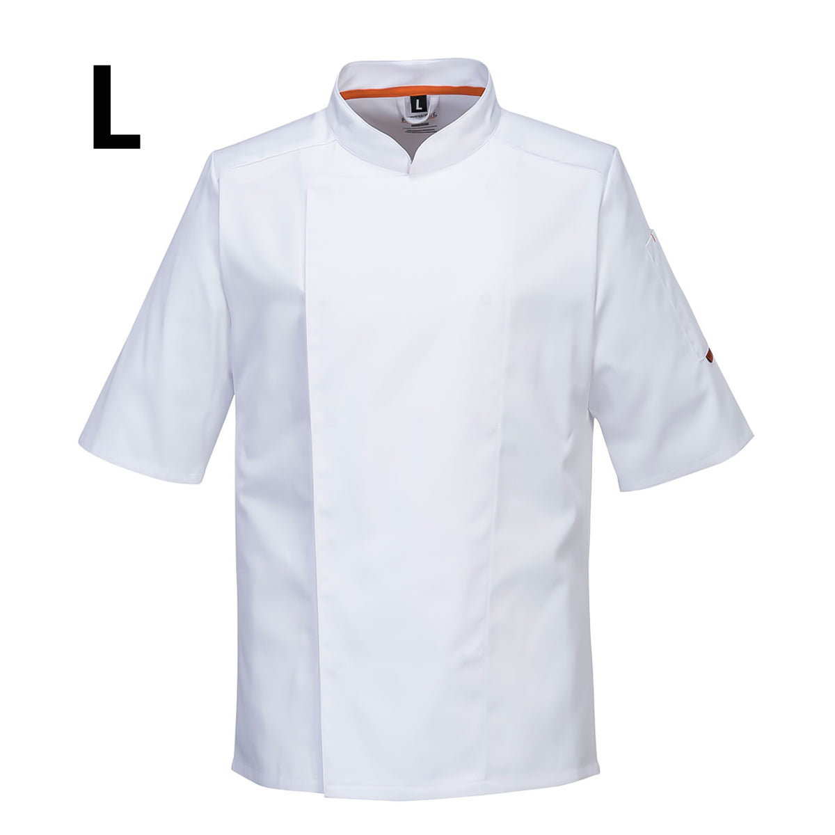 MeshAir Pro Short Sleeve Chef Jacket - White - Size: L