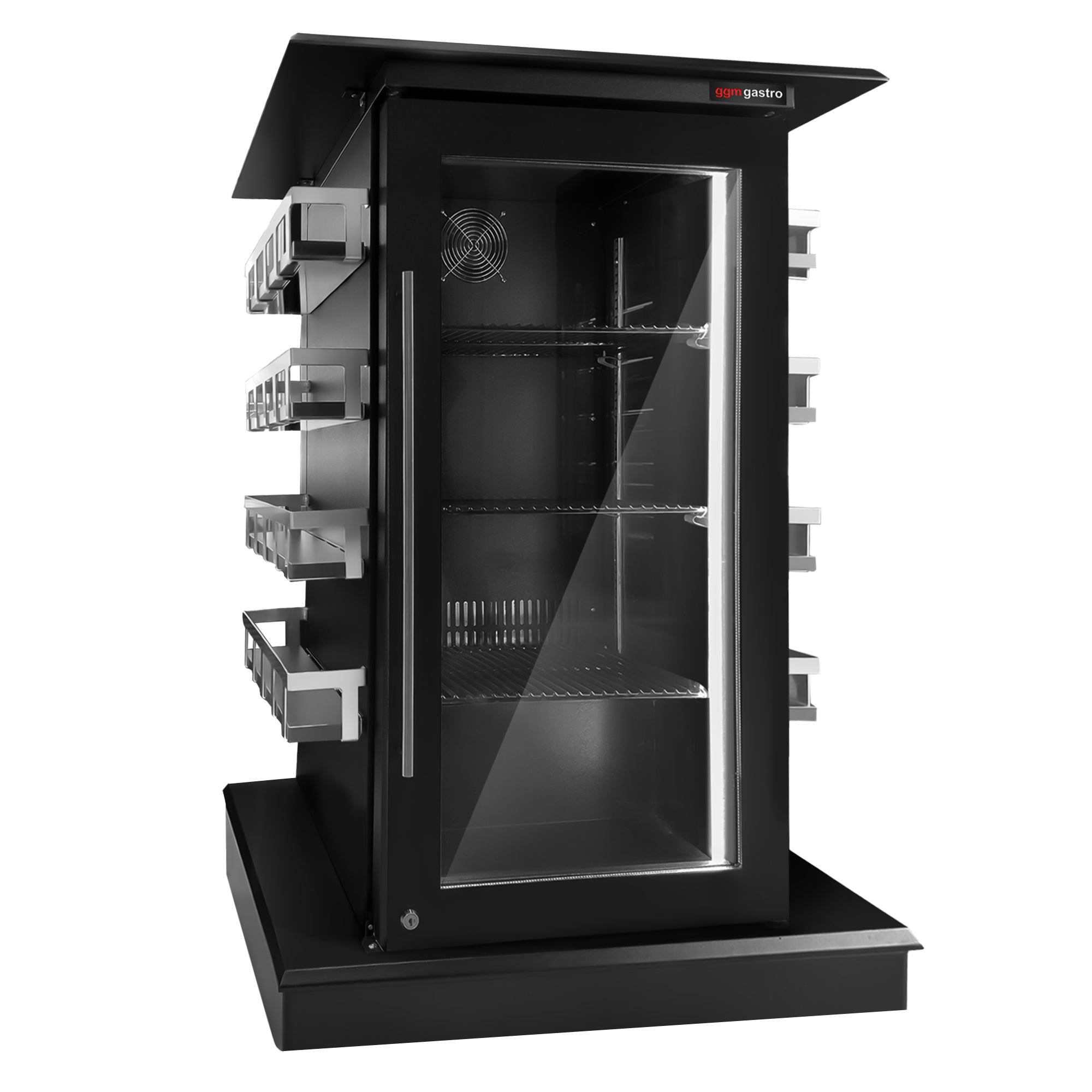 Conference refrigerator - 110 liters - with 1 glass door