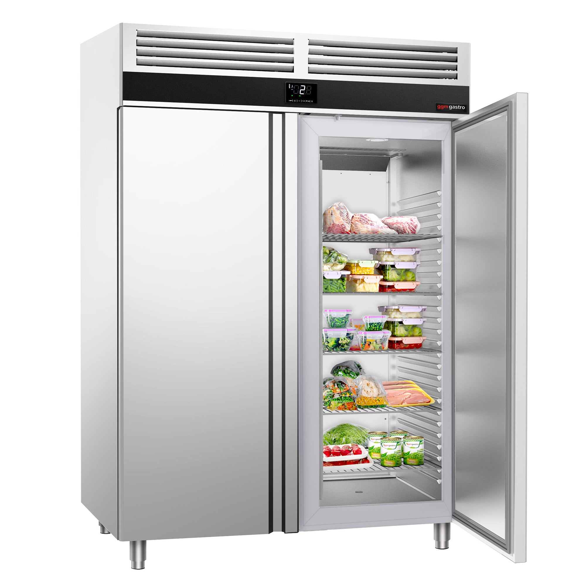 Refrigerator - 1.4 x 0.81 m - 1400 liters - with 2 doors