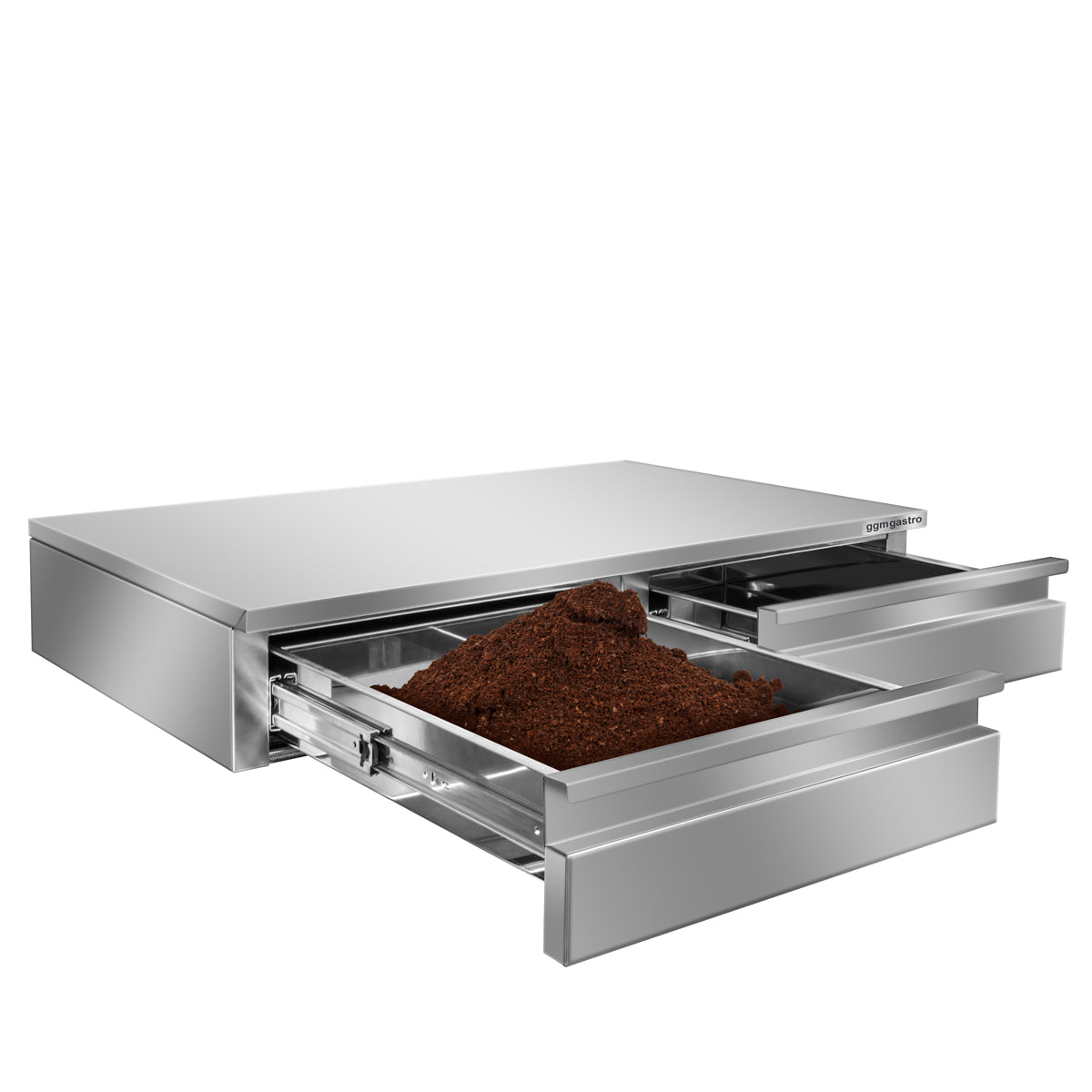 Coffee grounds drawer - double - 0.81 x 0.49 x 0.14 m