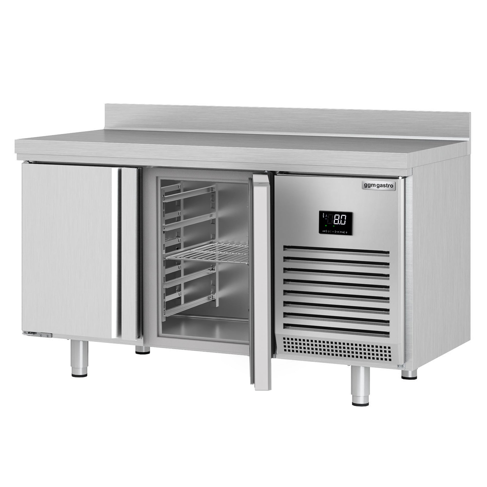 Refrigerated table (GN) - with 2 doors