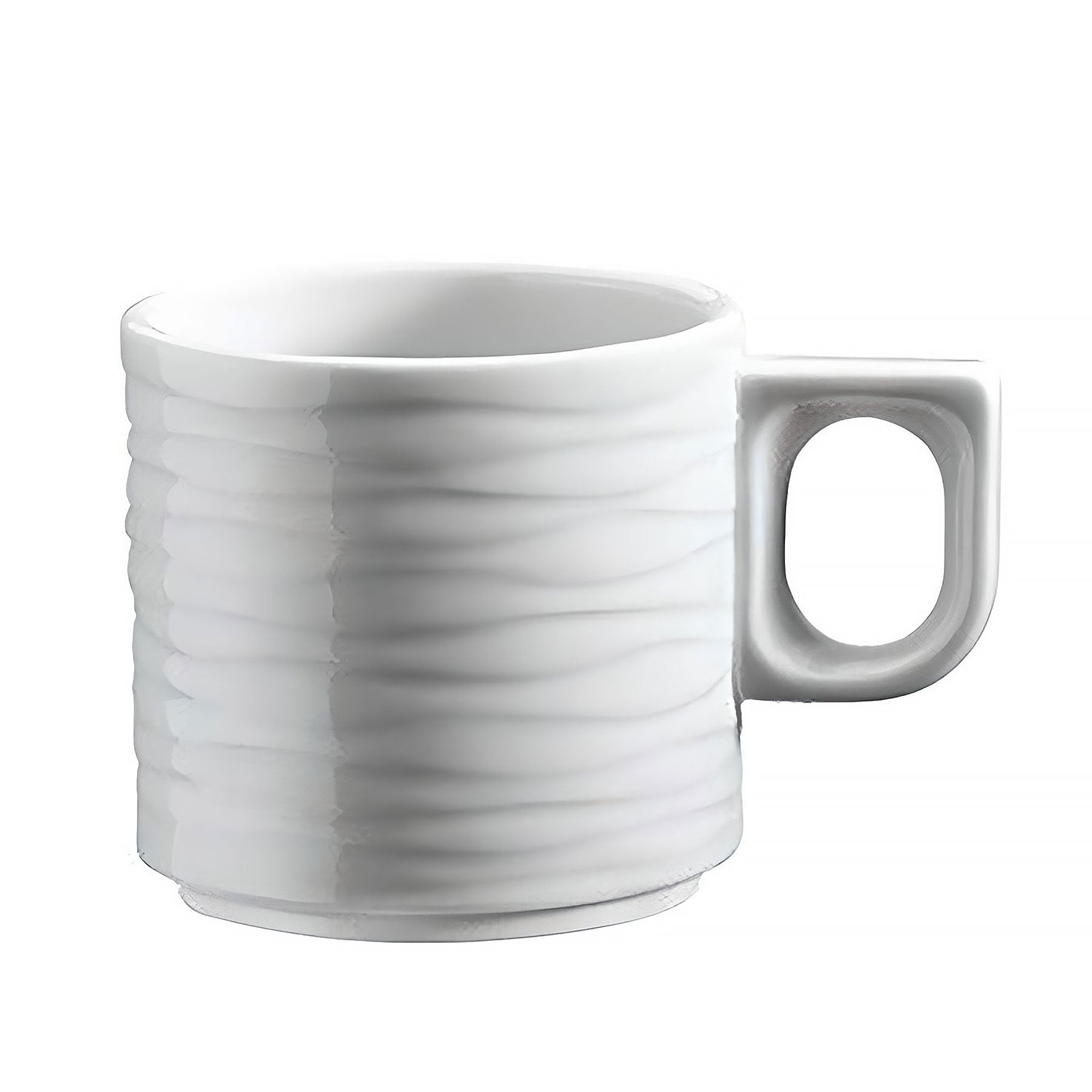 (6 pieces) SEA WAVE - coffee / tea cup - 230 cc