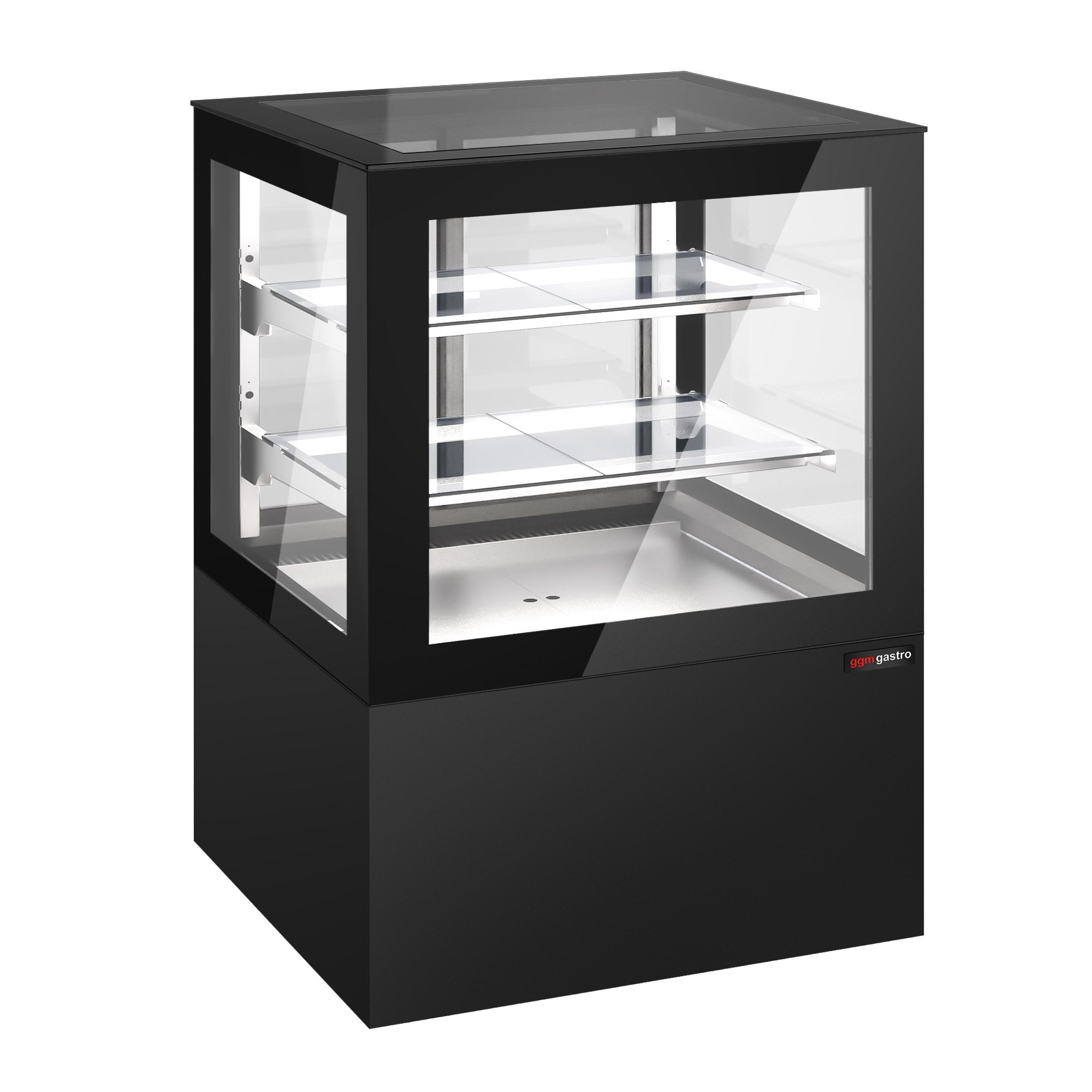 Refrigerated display case - 1.01 x 0.79 m - 470 liters - with 2 shelves