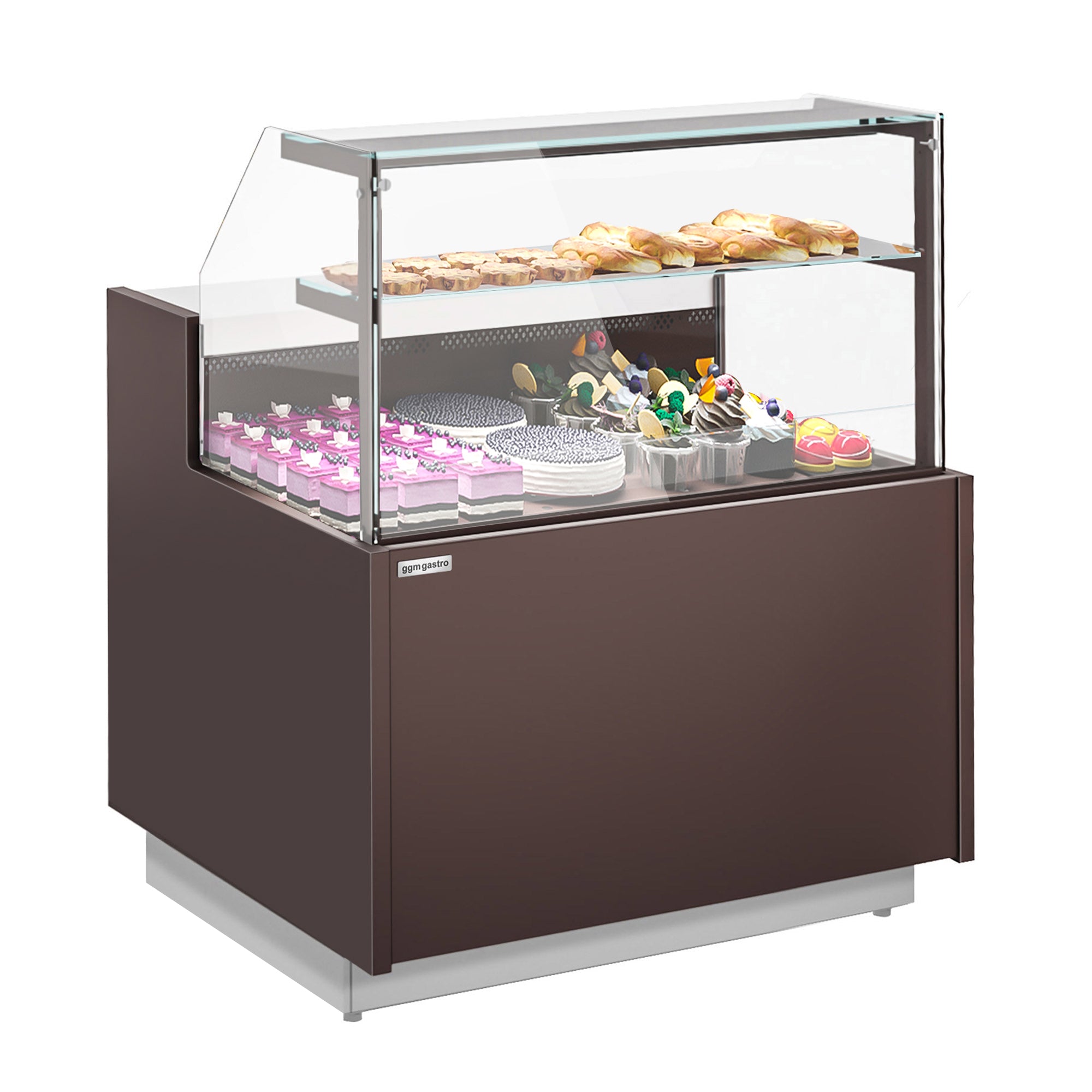 Pastry display case 1.05 m / 0.99 m