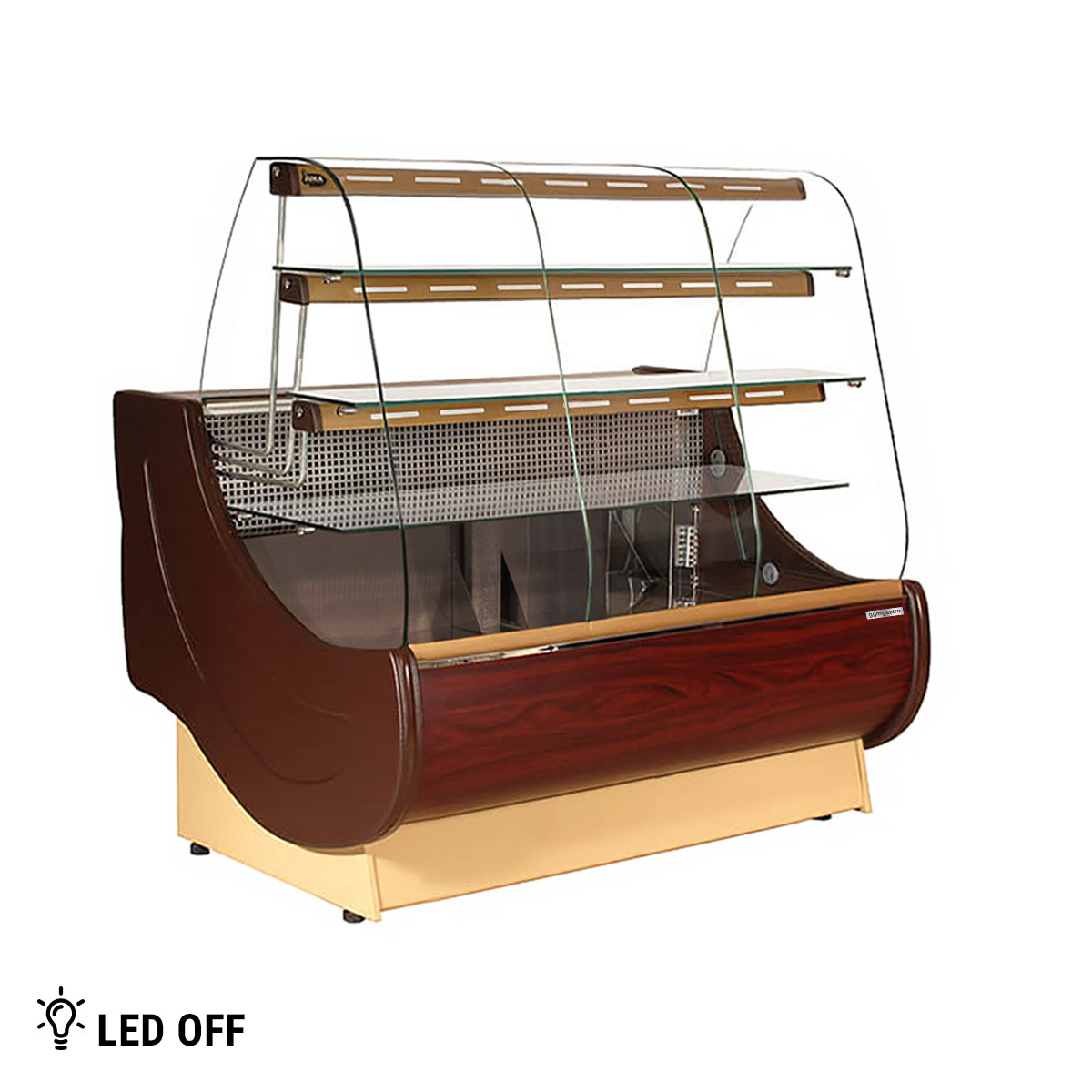 Cake display case 1.3 x 0.98 m