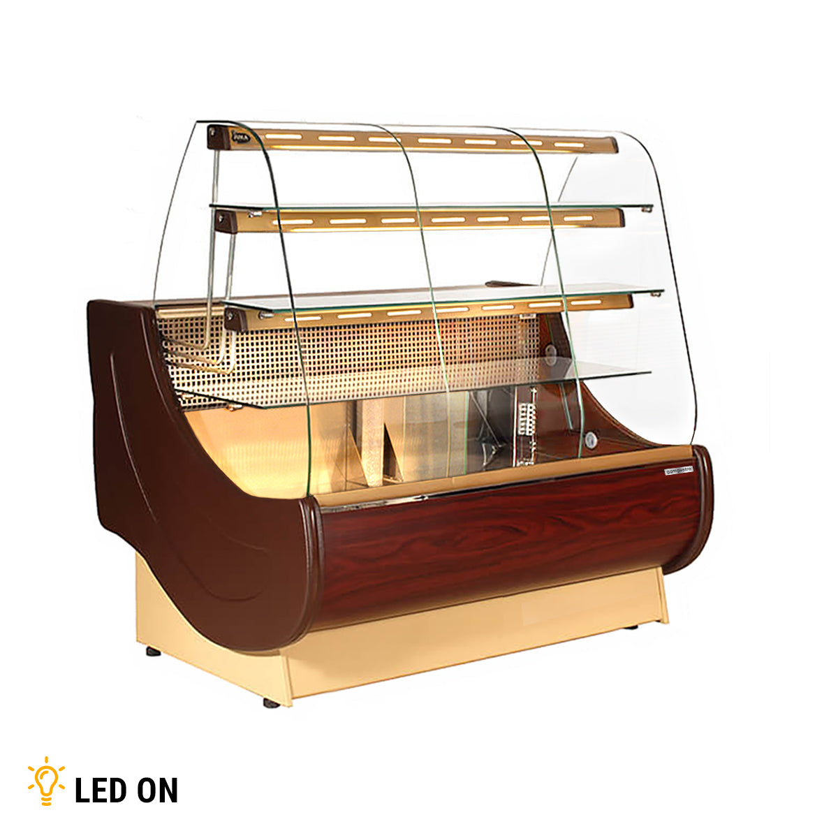 Cake display case 1.3 x 0.98 m