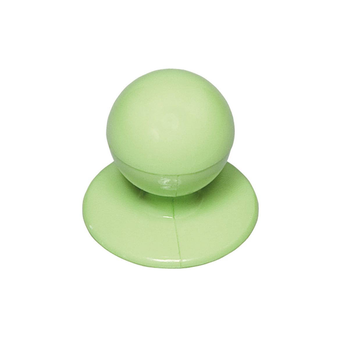 (12 pieces) ball buttons - apple green