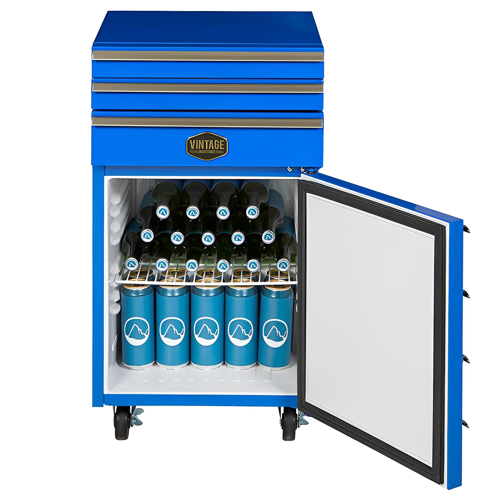 Refrigerator "Work Cart" - 50 liters - Blue