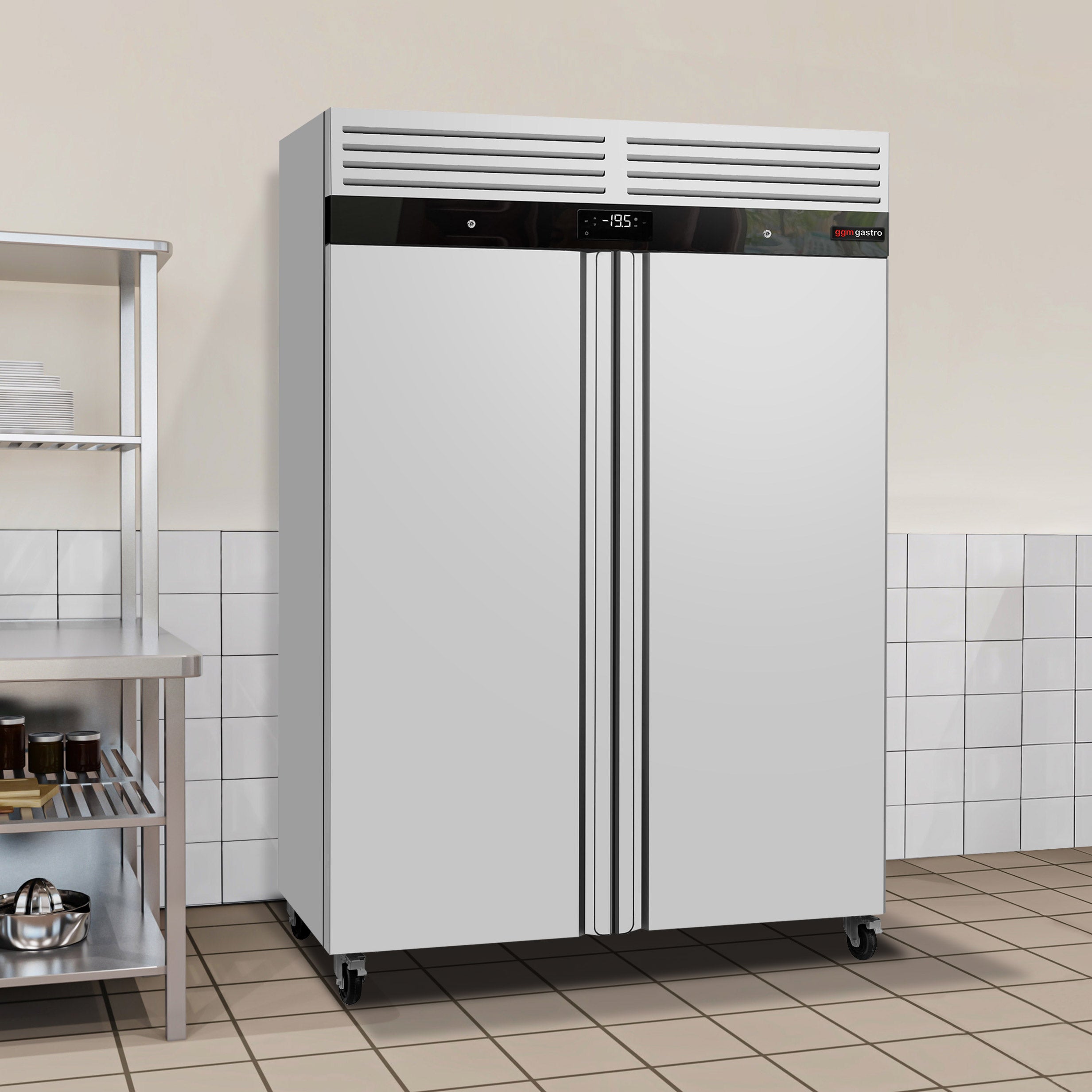 ECO freezer - GN 2/1 - 1340 liters - 2 doors